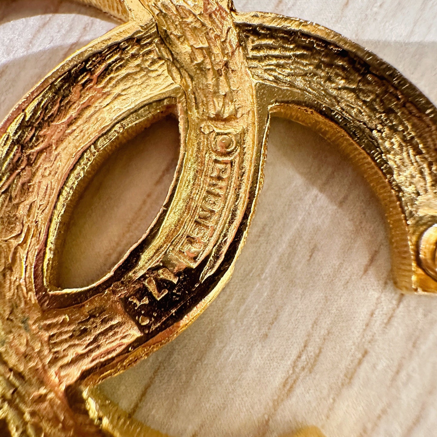 Chanel CC brooch