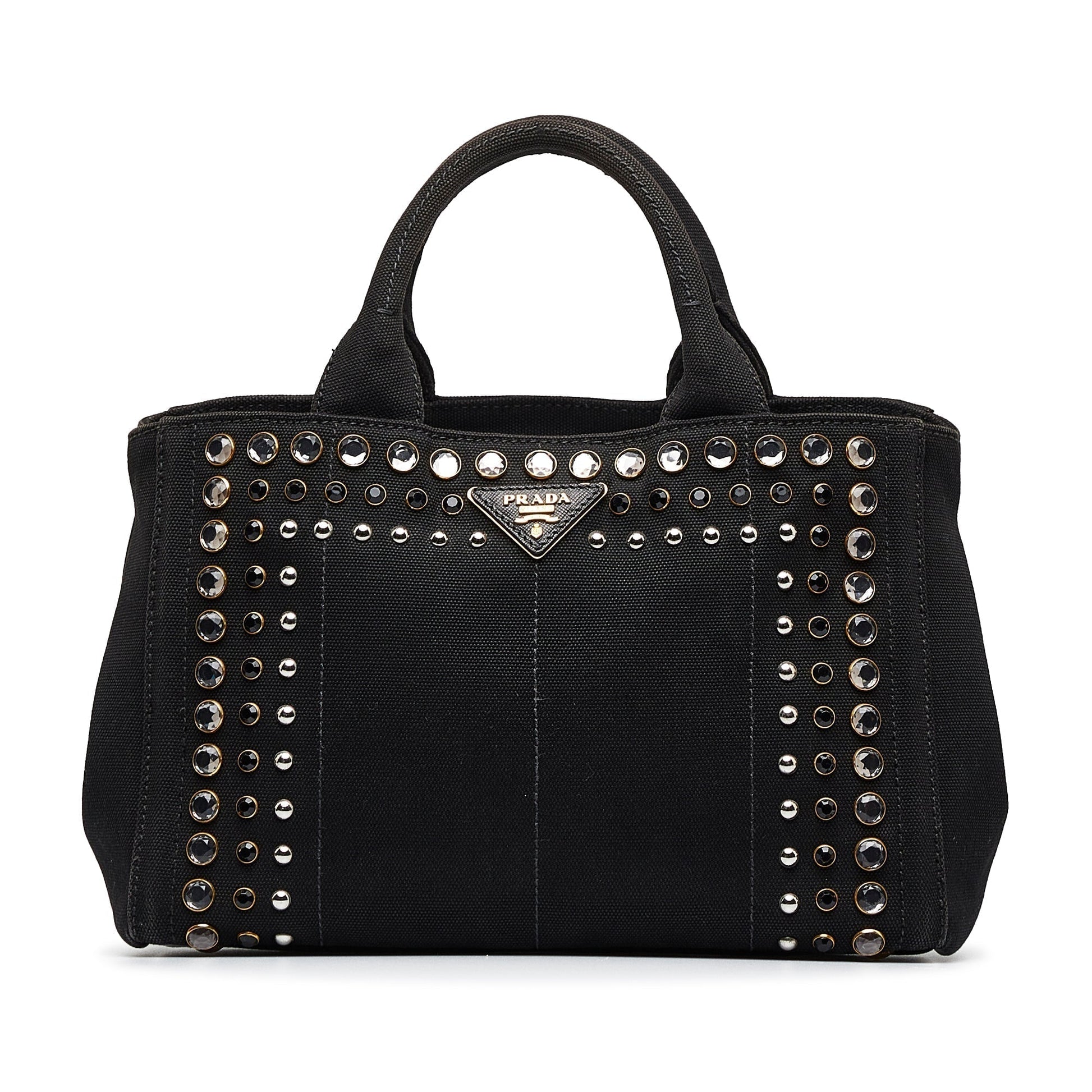 Prada Canapa Bijoux Satchel Satchel Bag