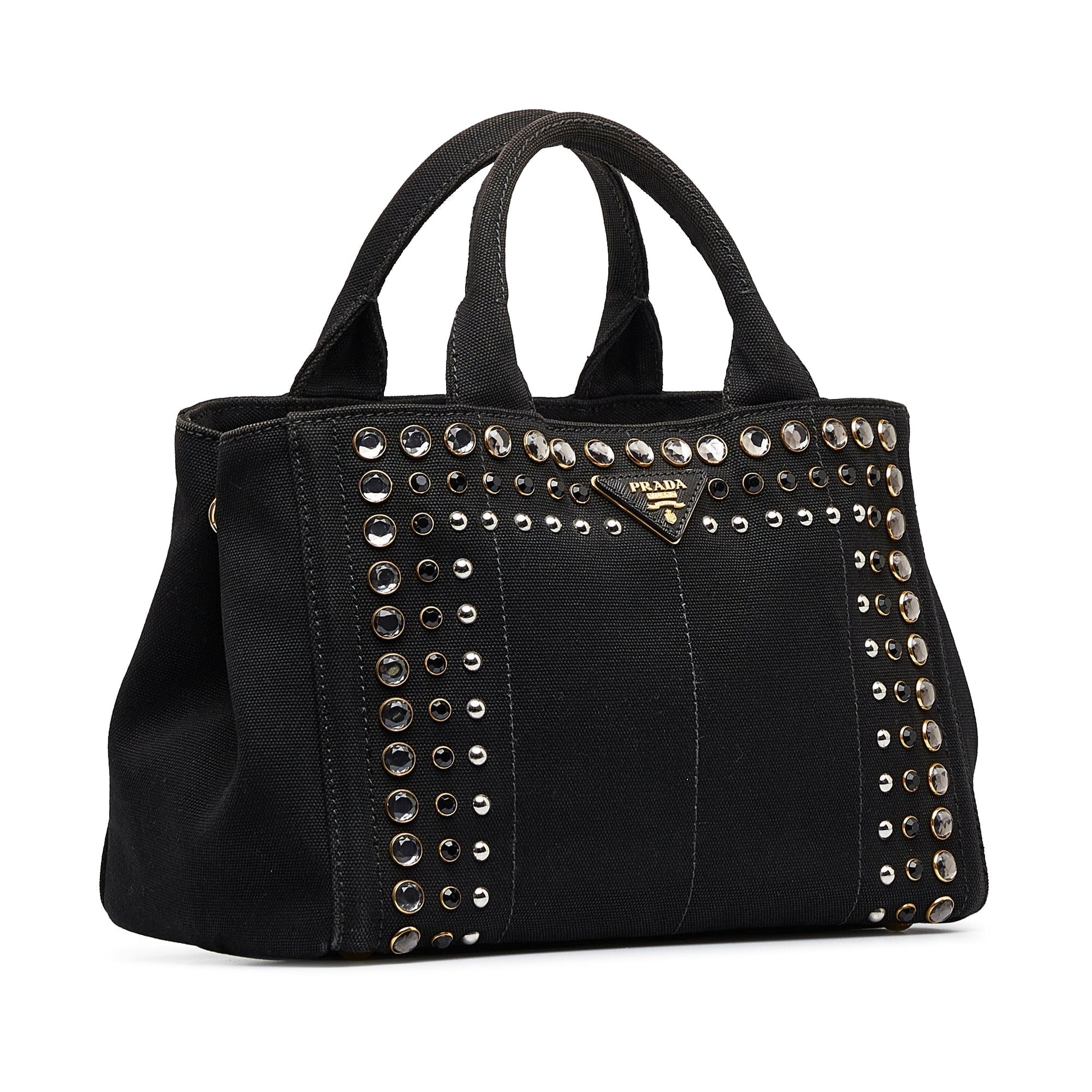 Prada Canapa Bijoux Satchel Satchel Bag