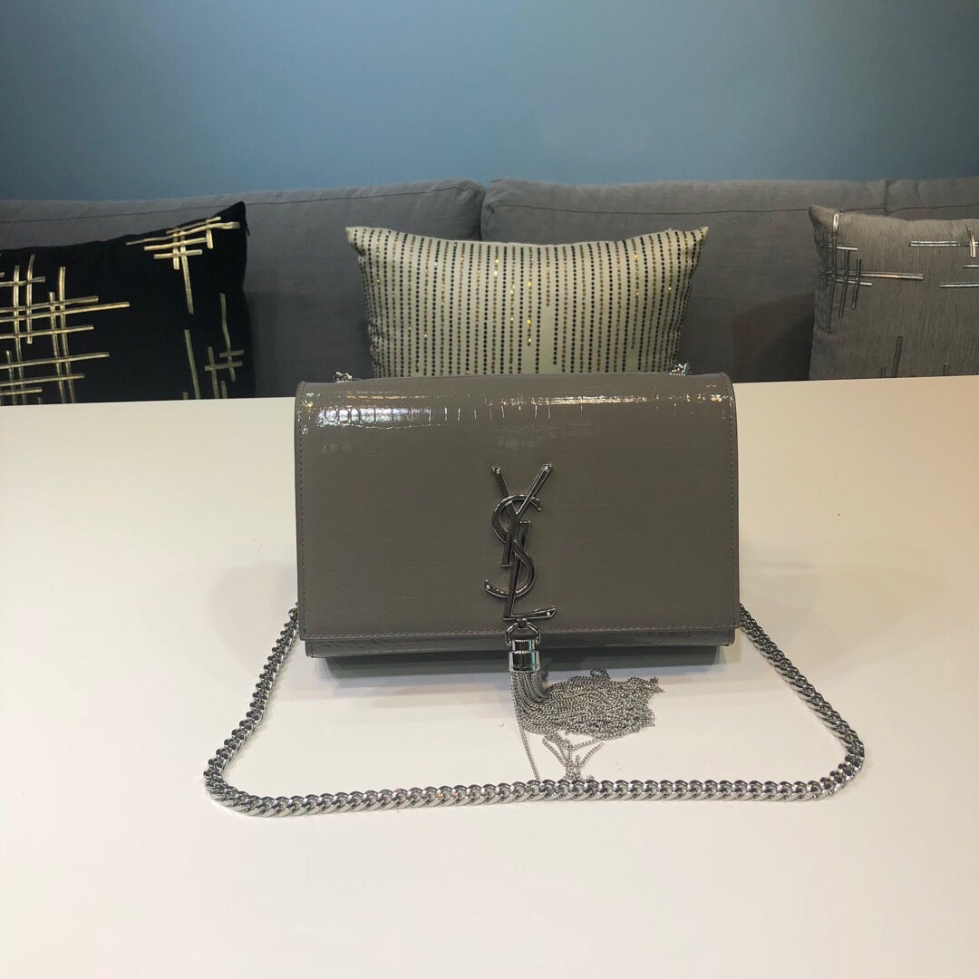 YSL Saint Laurent Kate Shoulder Bag Monogram Chain 78In20Cm Ysl 6667