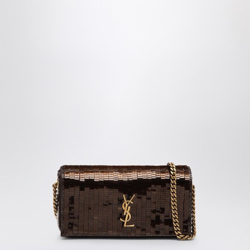 YSL Saint Laurent Saint Laurent Trending Women Kate Bag With Brown Mini Travel Bag