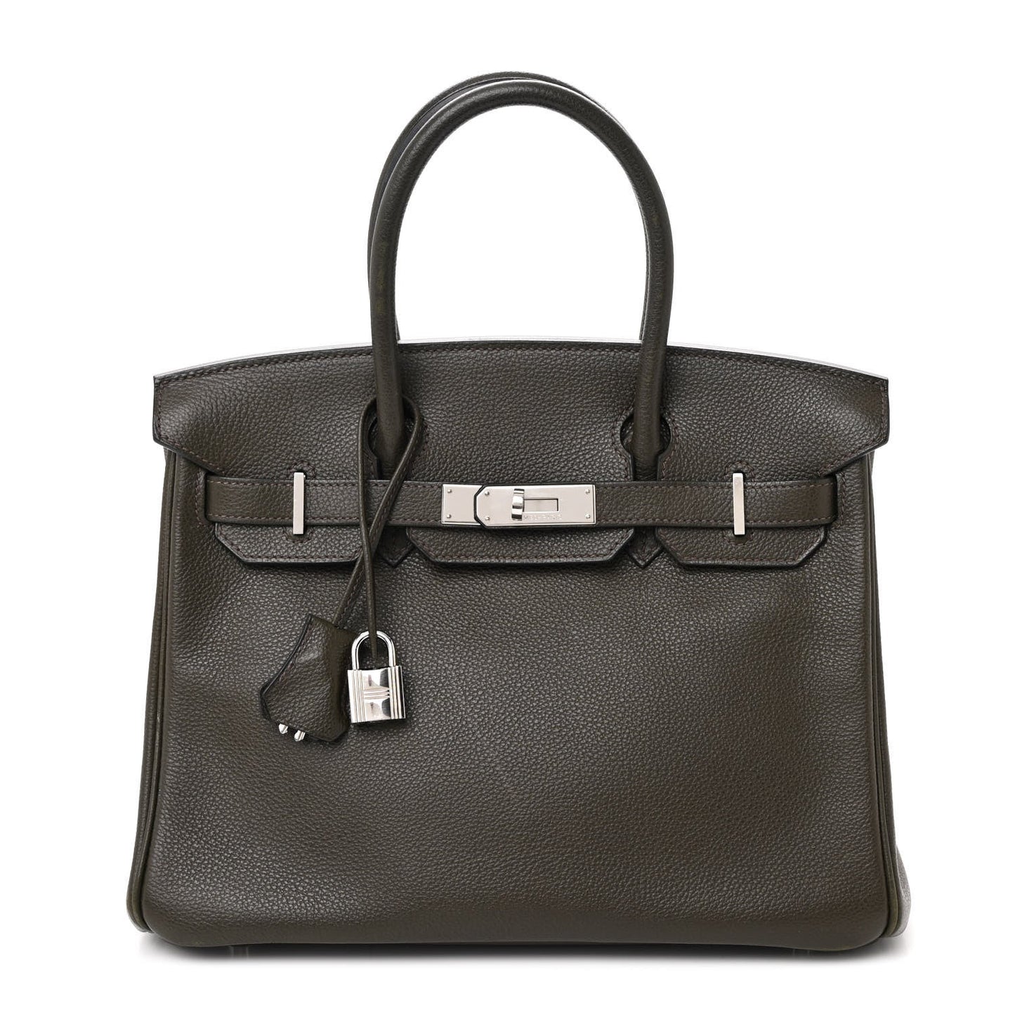 Hermes Togo Birkin Eucalyptus Handbag Travel Bag
