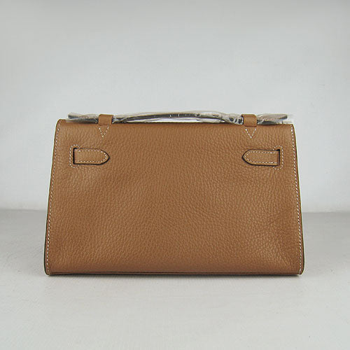 Hermes Luxury Kelly Cm Handbag H Light Coffee Travel Bag