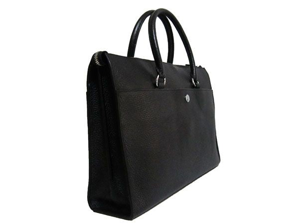 Hermes Luxury Briefcases Unisex Briefcase Handbag Black Travel Bag