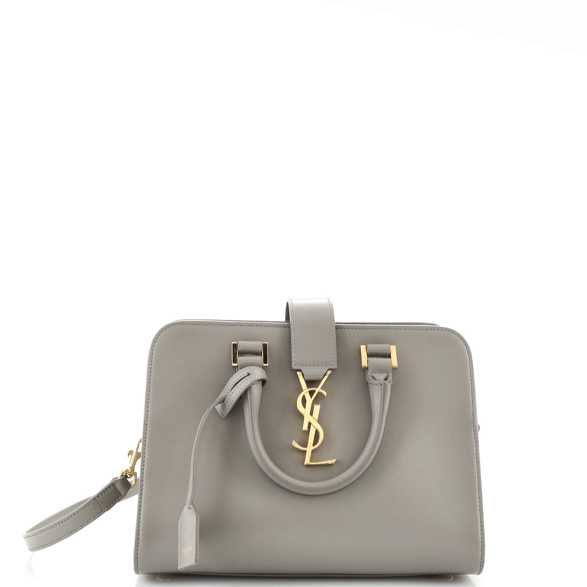 YSL Saint Laurent Saint Laurent Trending Cabas Baby Travel Bag Leather Monogram