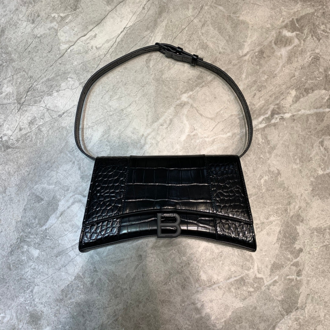 Top Quality Hourglass Handbag In For Women Black Travel Bag