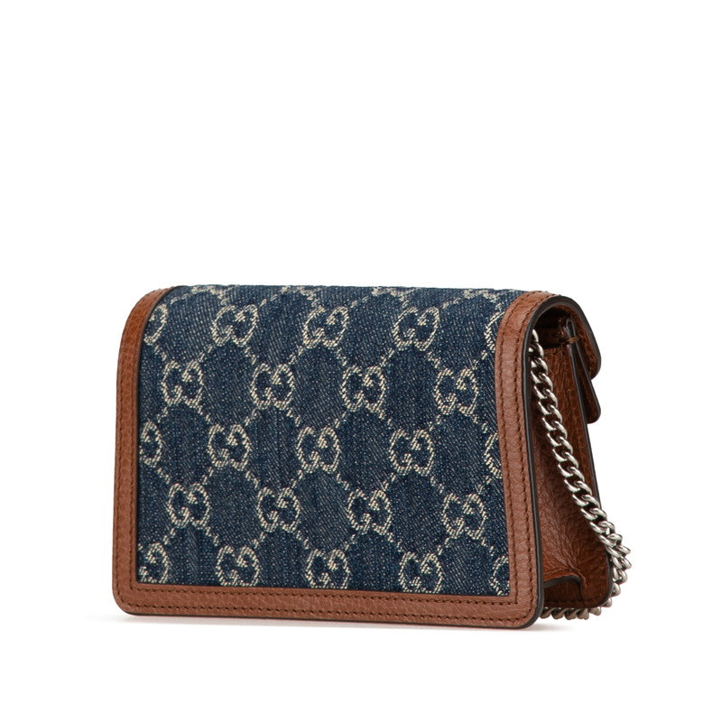 Gucci Dionysus Shoulder Bag Denim