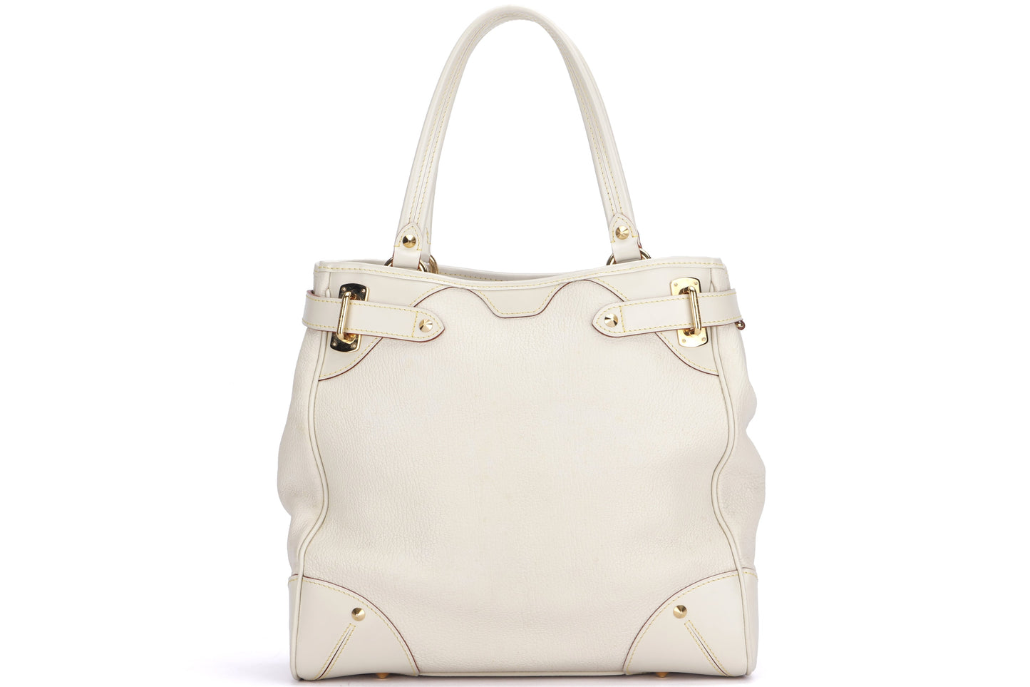 LOUIS VUITTON M95651 LE MAJESTUEUX BLANC COLOR SUHALI LEATHER (DU2029), WITH DUST COVER
