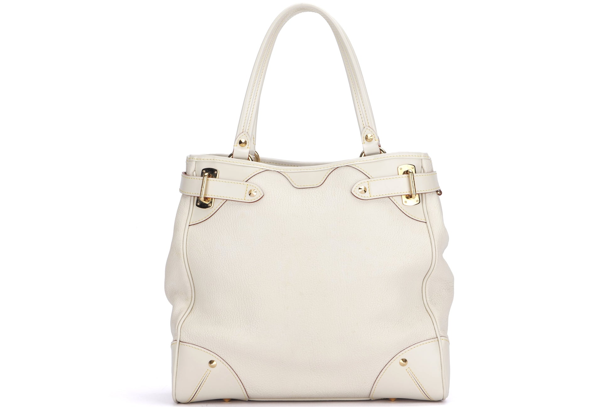 LOUIS VUITTON M95651 LE MAJESTUEUX BLANC COLOR SUHALI LEATHER (DU2029), WITH DUST COVER