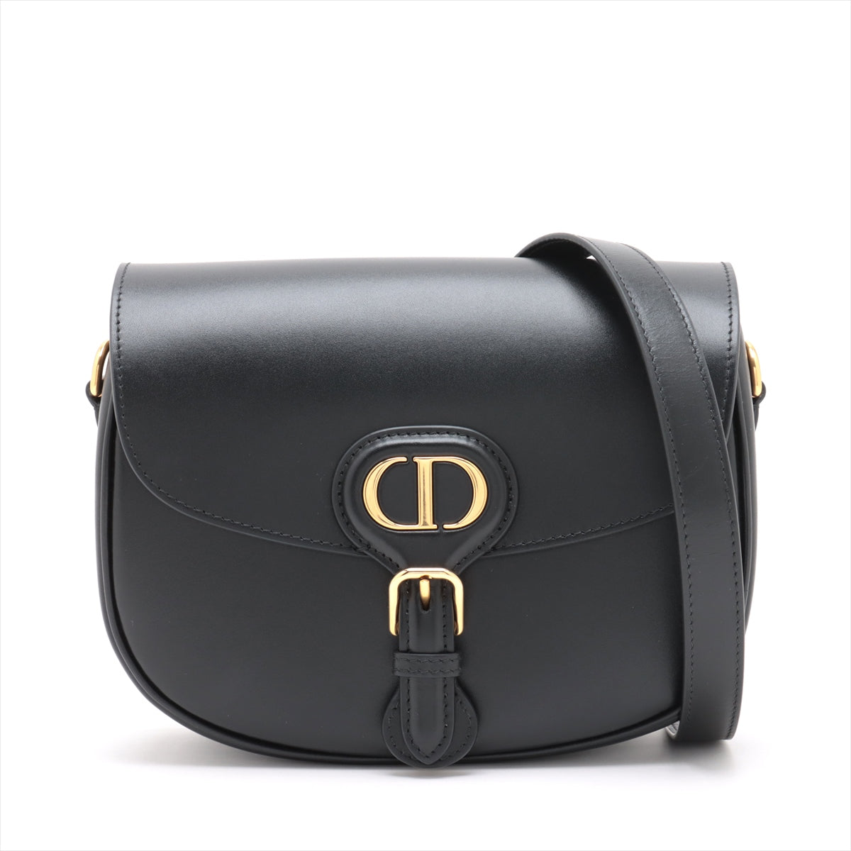Dior Handbag Christian Bobby Bag Leather Black