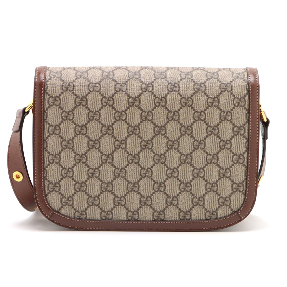 Gucci Brown GG Supreme Horsebit 1955 Shoulder Bag [Clearance Sale]