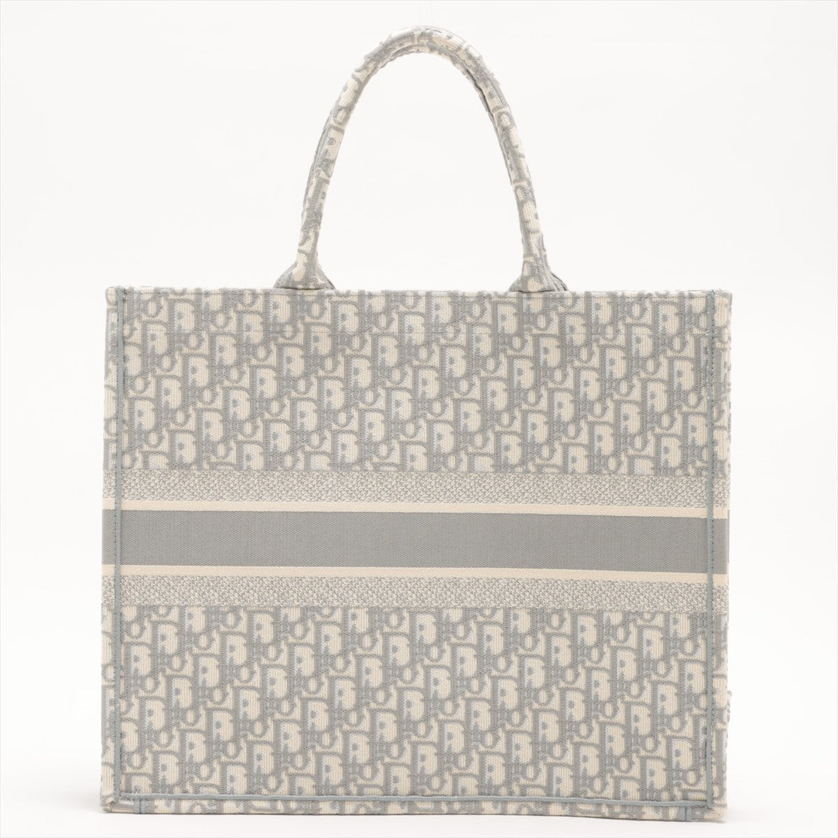 Dior Book Tote Grey Oblique Gray Large Tote Bag