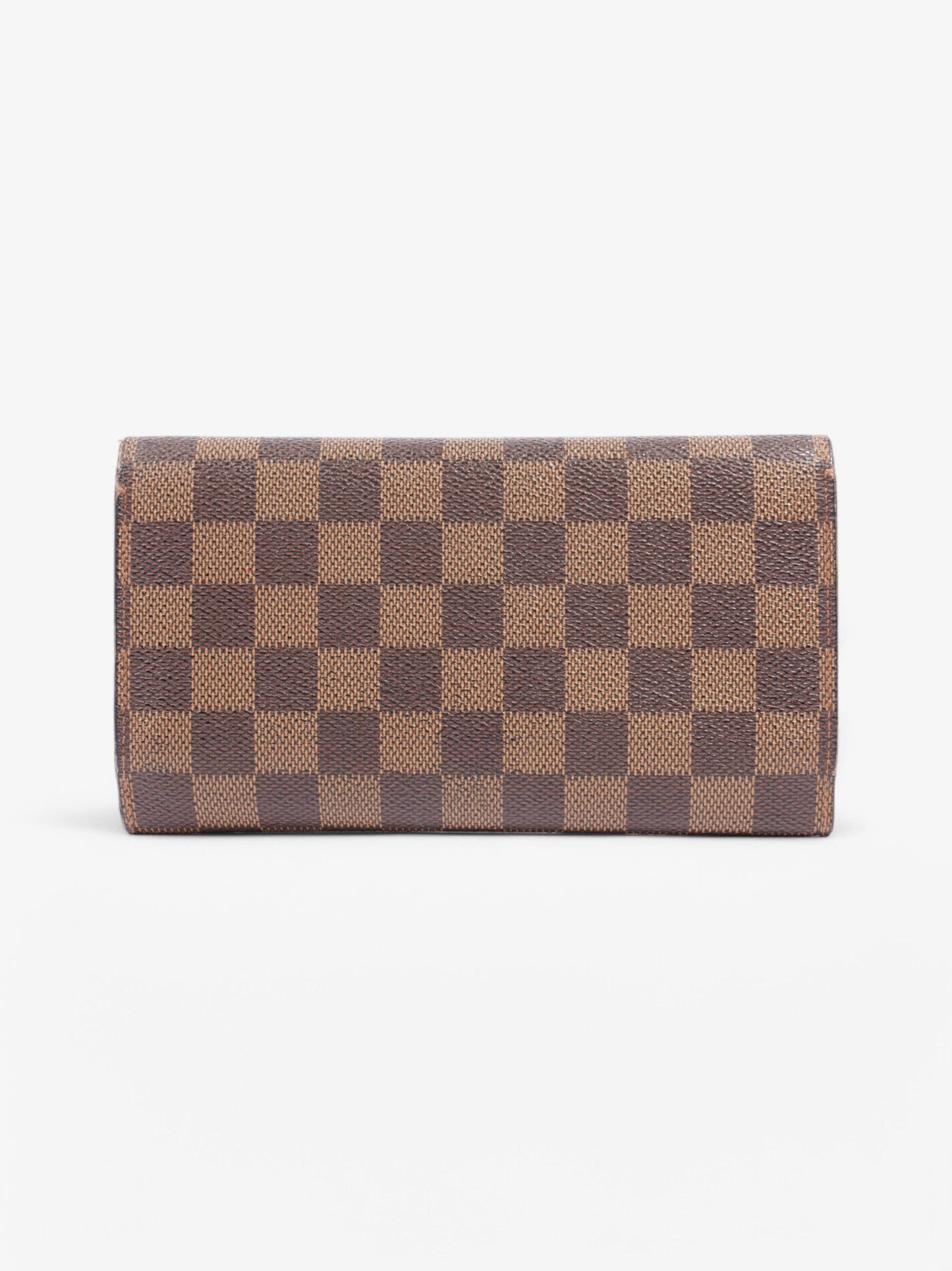 Louis Vuitton Portefeuille International Ebene Coated Canvas Damier Wallet Case