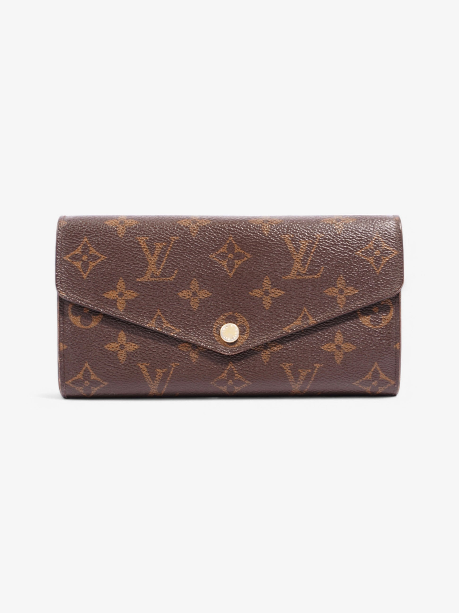 Louis Vuitton Sarah Coated Monogram Canvas Coated Canvas Wallet Case Canvas 14