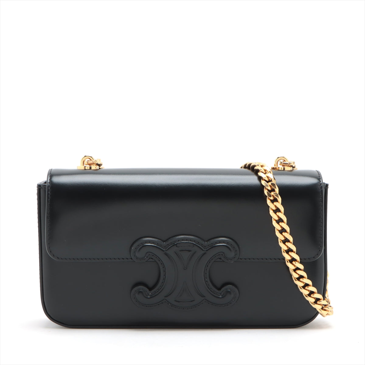 Luxury Triomphe Shoulder Bag Leather Chain