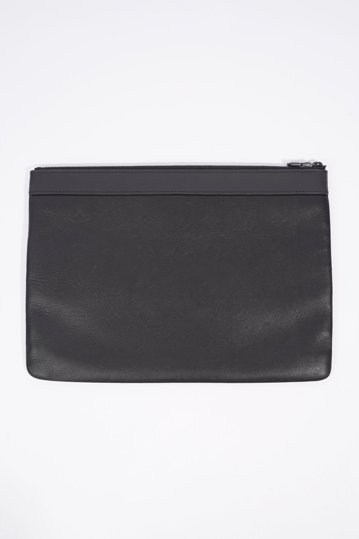 Louis Vuitton Shadow Discovery Black Leather Empreinte Handbag