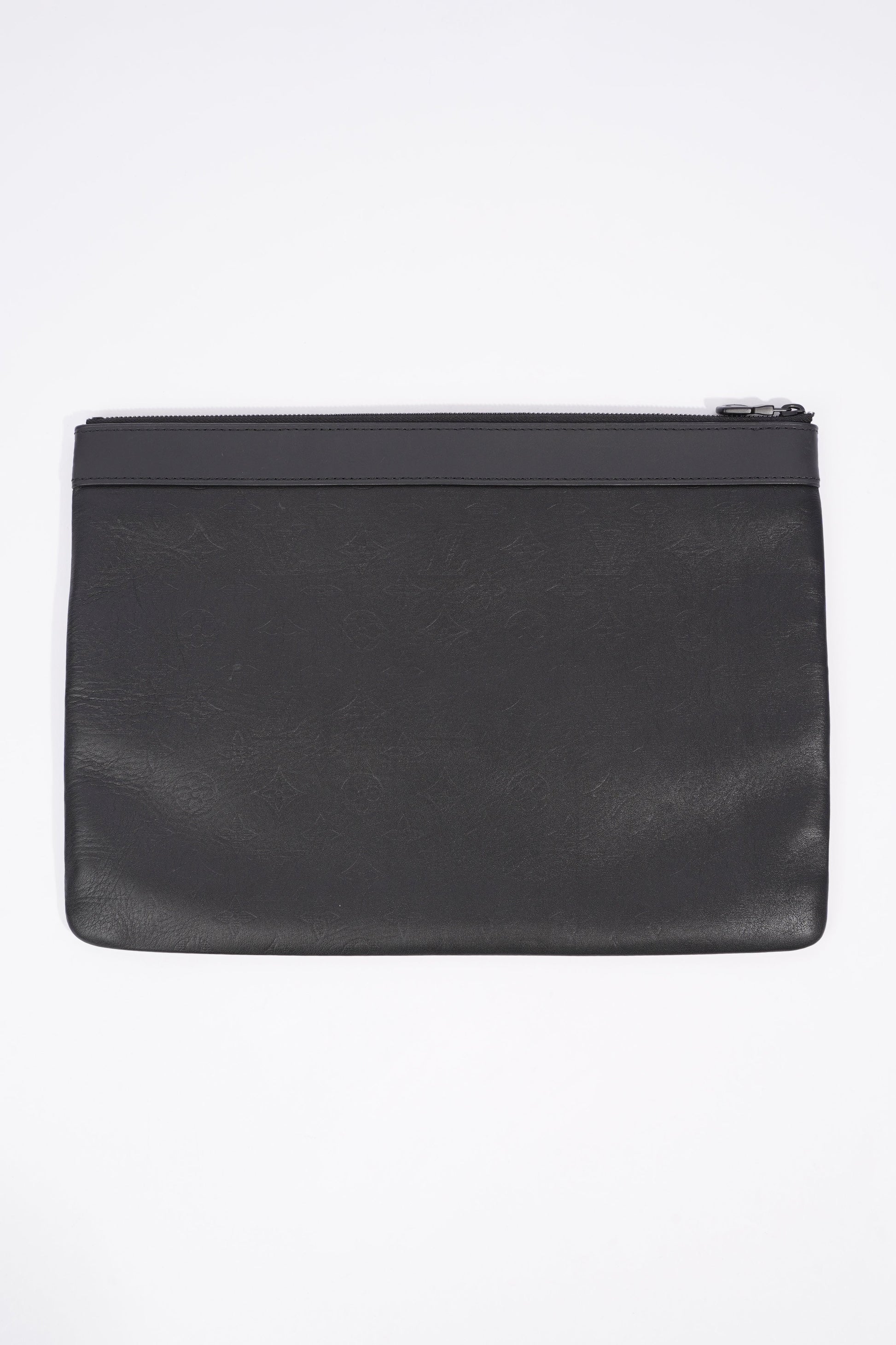 Louis Vuitton Shadow Discovery Black Leather Empreinte Handbag