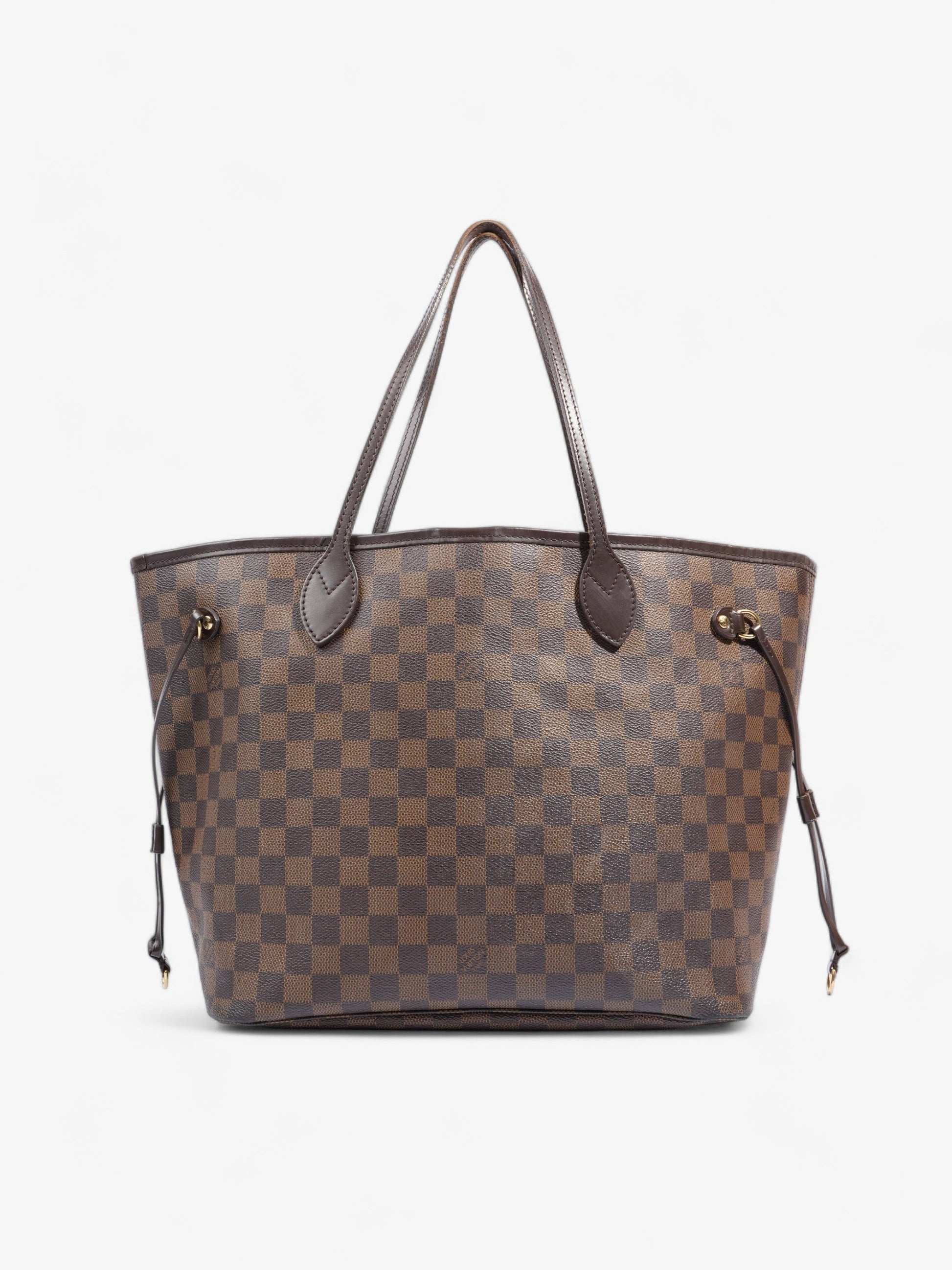 Louis Vuitton Neverfull Ebene Coated MM Damier Canvas Coated Canvas Apparel Mm 9