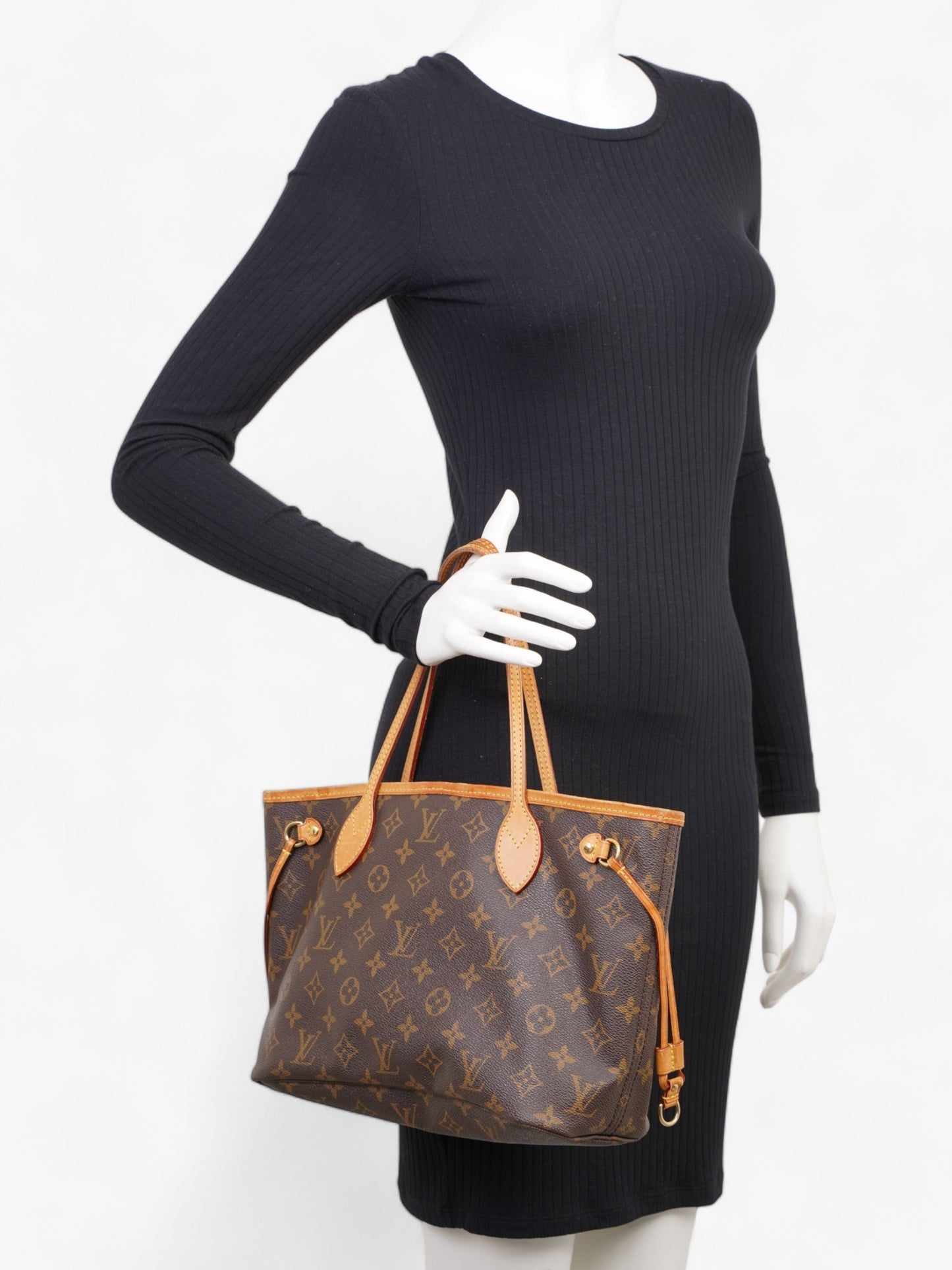 Louis Vuitton Neverfull Coated PM Monogram Canvas Coated Canvas Apparel Pm 9