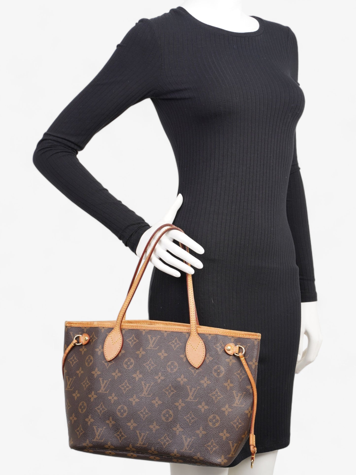Louis Vuitton Neverfull Coated PM Monogram Canvas Coated Canvas Apparel Pm 8