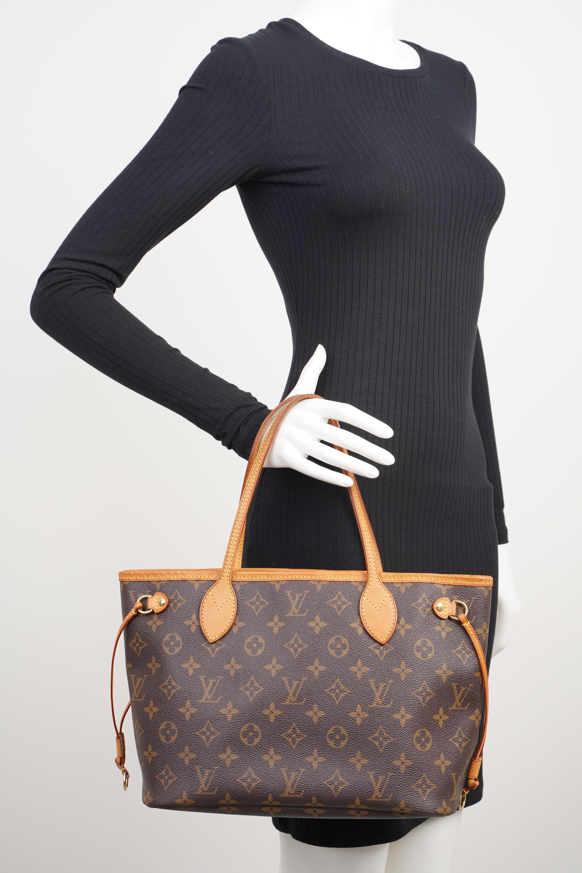 Louis Vuitton Neverfull Coated PM Monogram Canvas Coated Canvas Apparel Pm 7