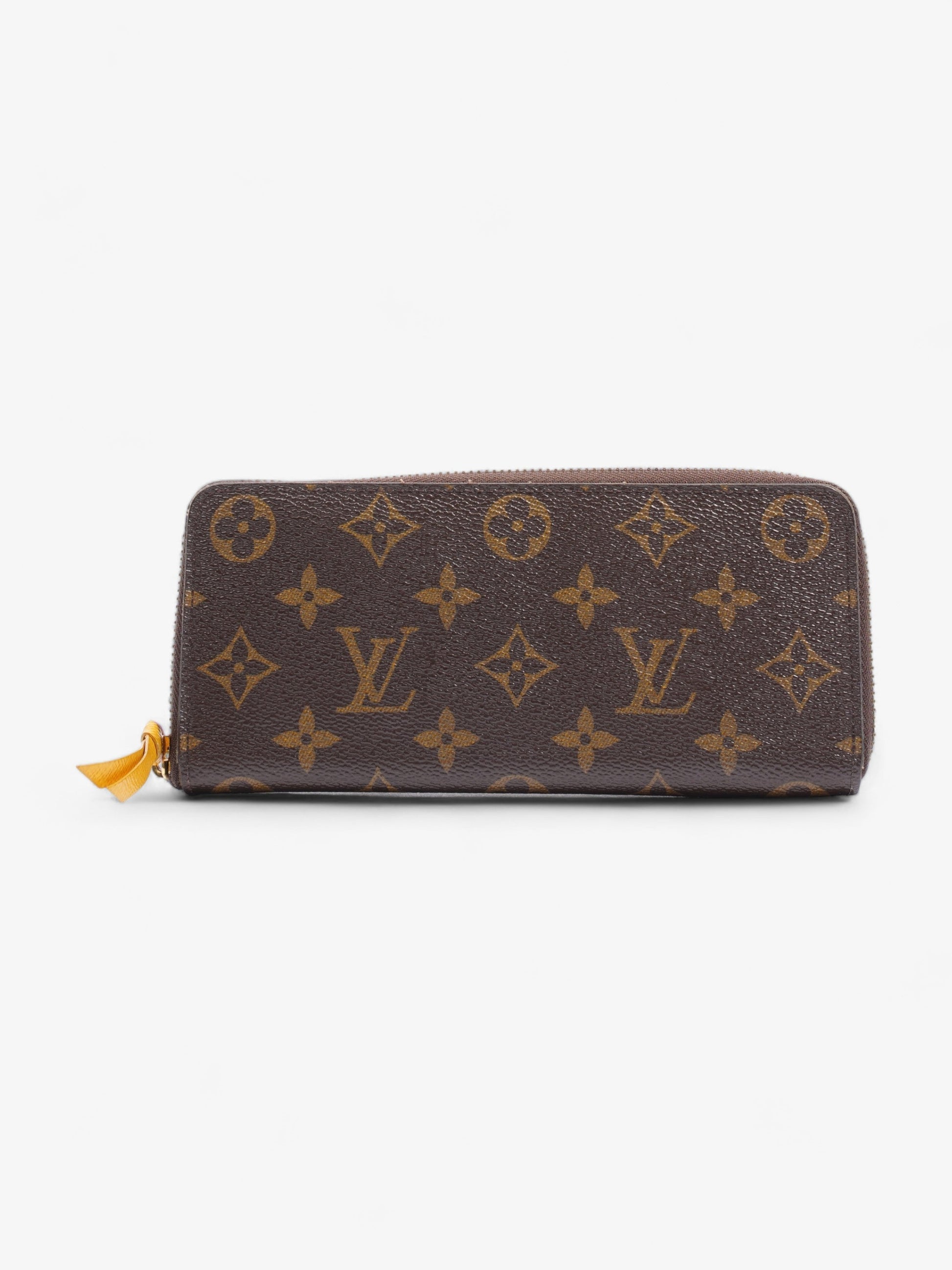 Louis Vuitton Clemence Coated Monogram Canvas Coated Canvas Wallet Case Canvas 8