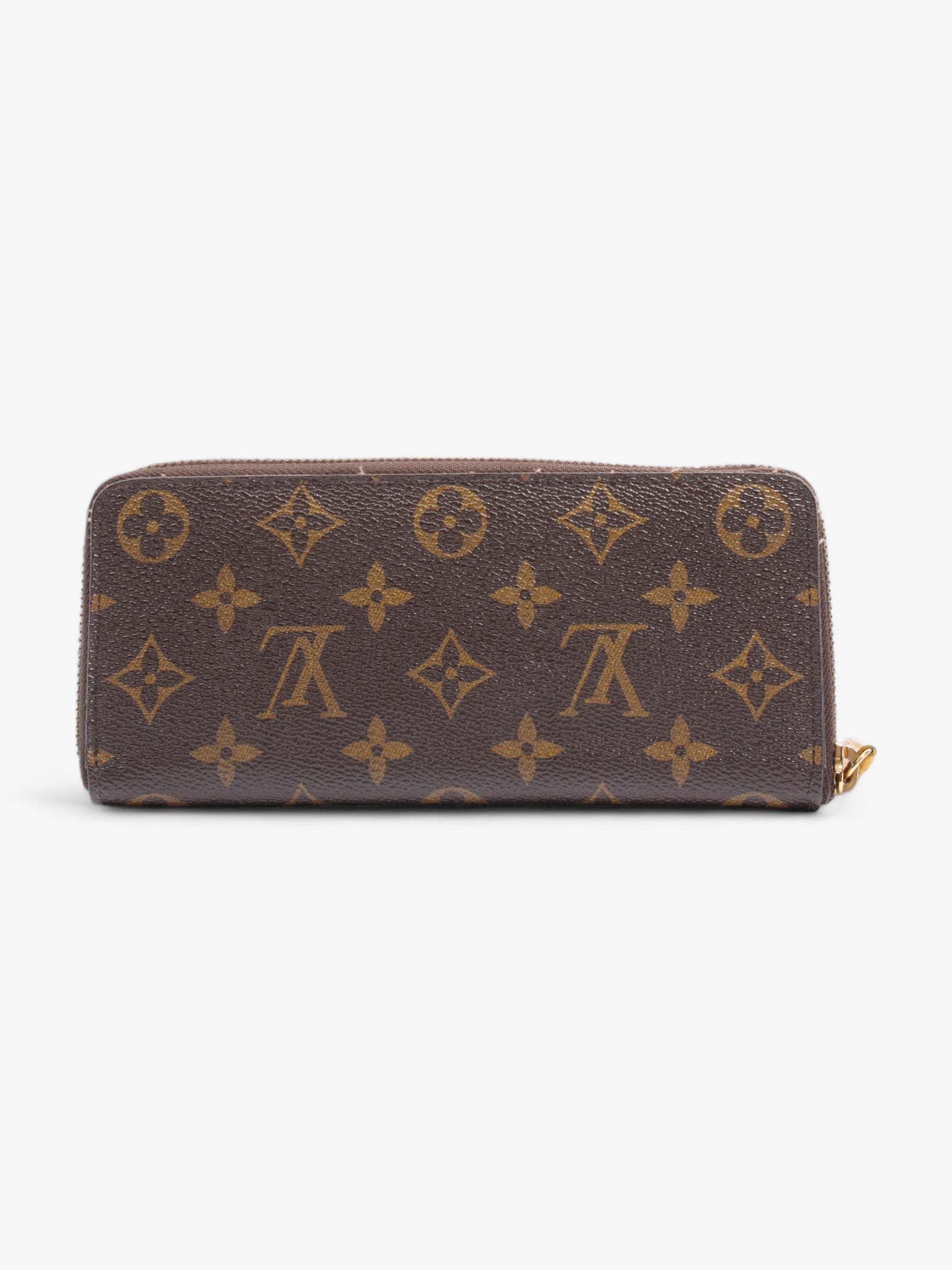 Louis Vuitton Clemence Coated Monogram Canvas Coated Canvas Wallet Case Canvas 8