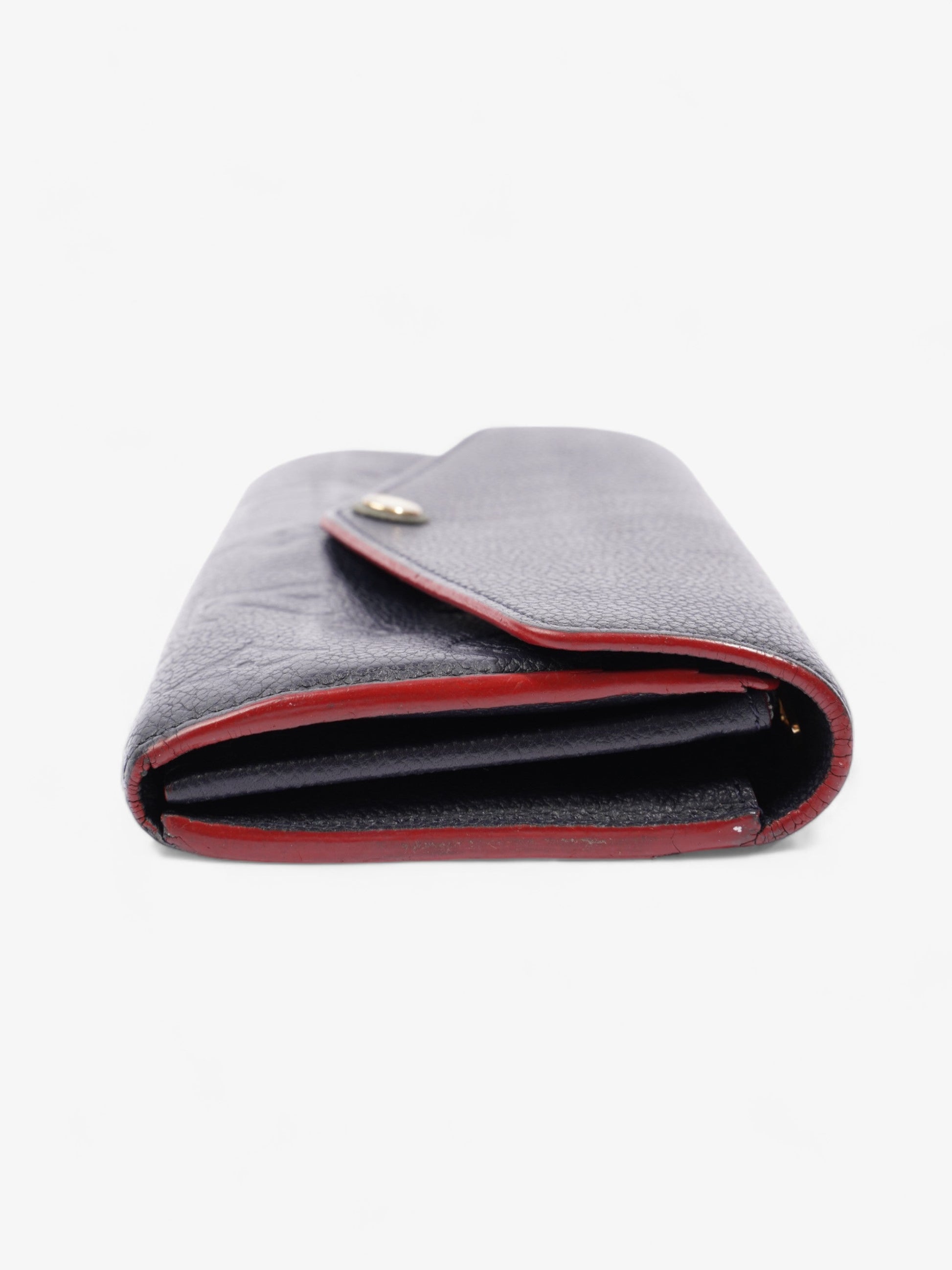 Louis Vuitton Sarah Marine Leather Empreinte Wallet Case