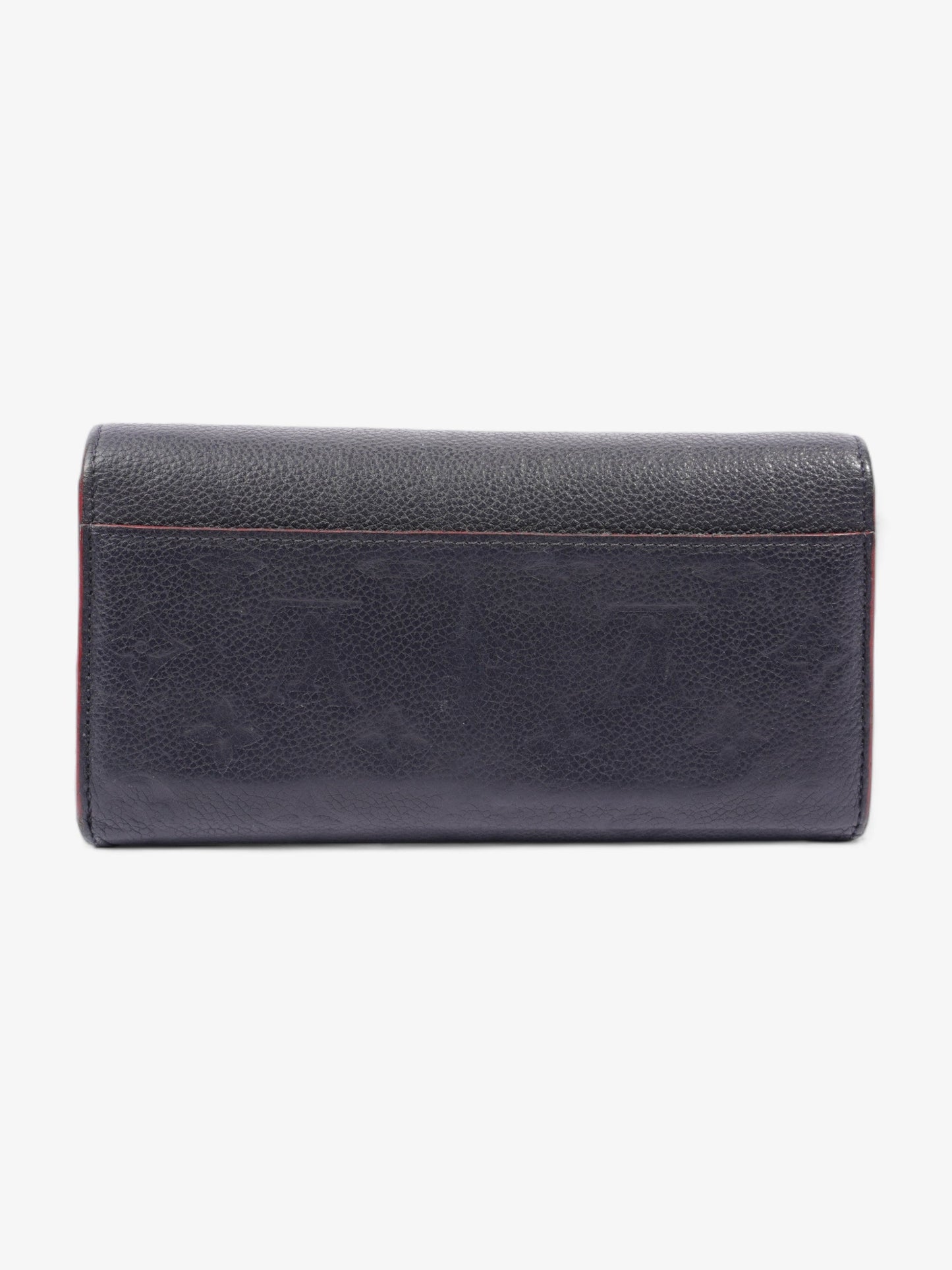 Louis Vuitton Sarah Marine Leather Empreinte Wallet Case
