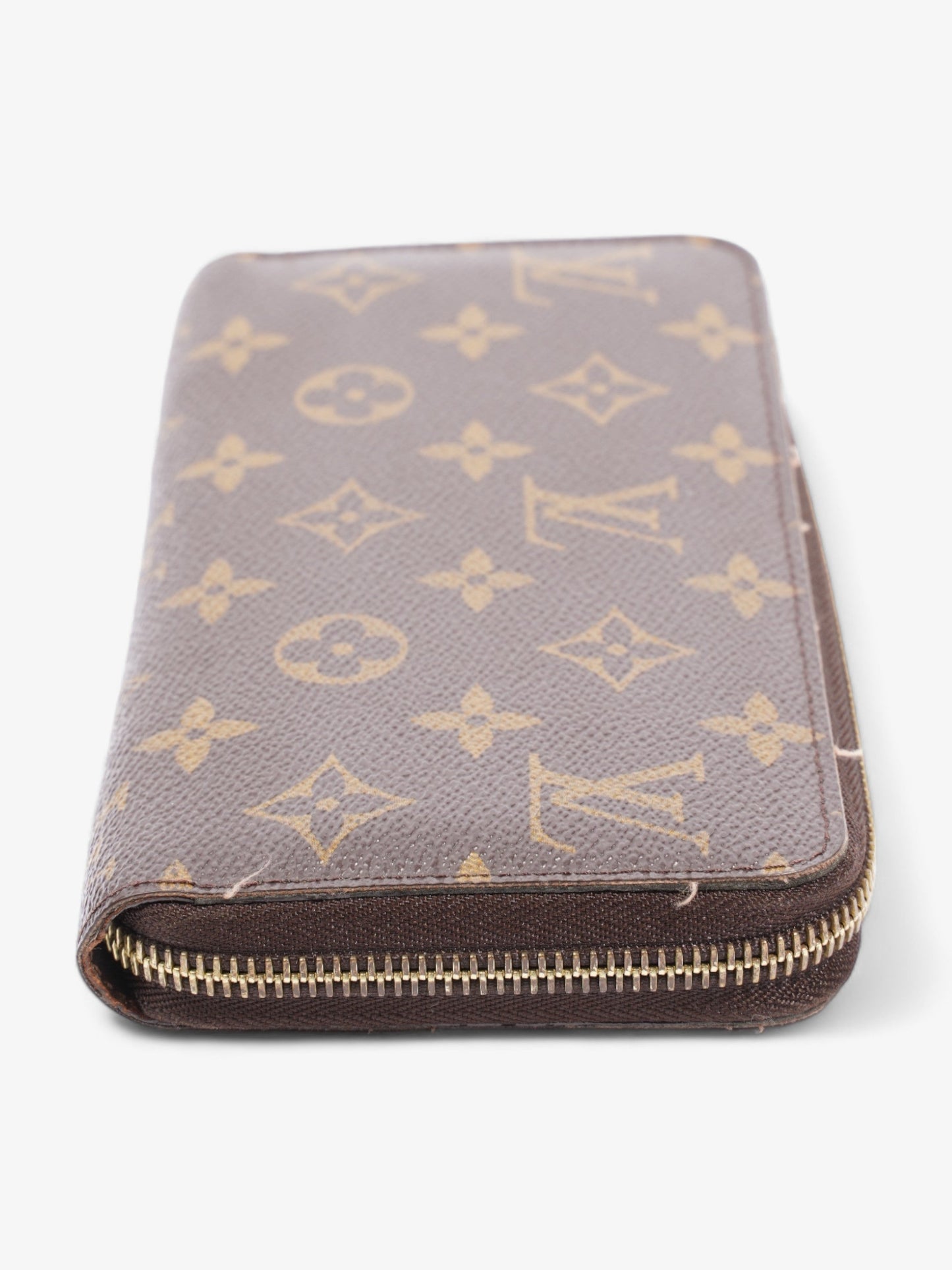 Louis Vuitton Zippy Coated Monogram Canvas Coated Canvas Wallet Case Canvas 6