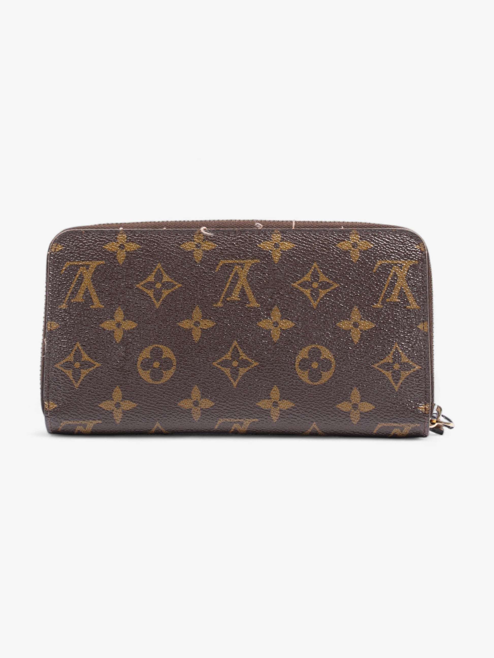 Louis Vuitton Zippy Coated Monogram Canvas Coated Canvas Wallet Case Canvas 6