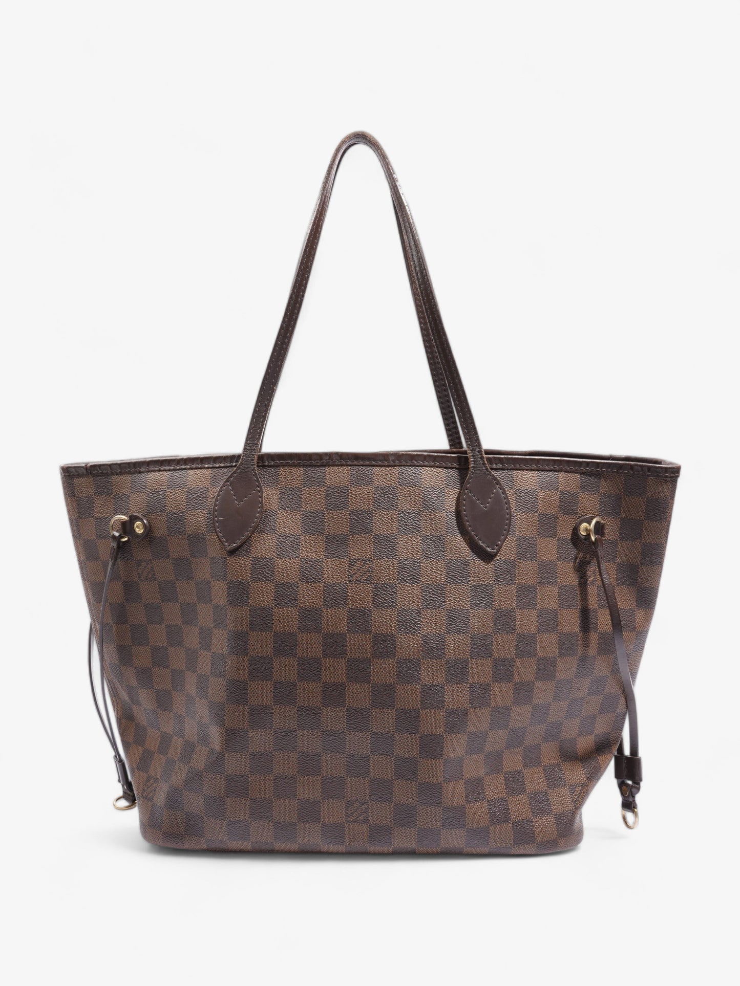 Louis Vuitton Neverfull Ebene Coated MM Damier Canvas Coated Canvas Apparel Mm 15