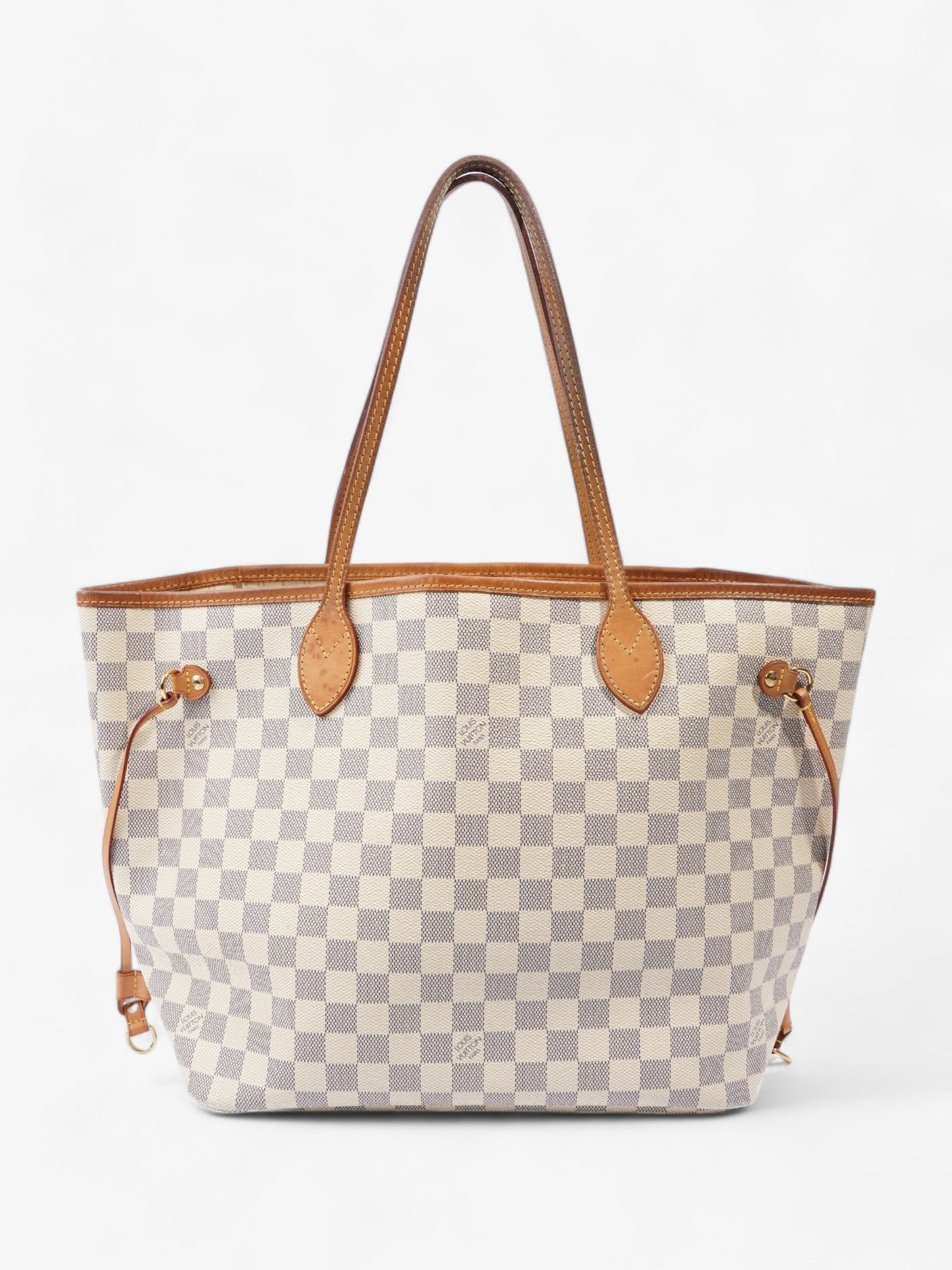 Louis Vuitton Neverfull Azur Coated MM Damier Canvas Coated Canvas Apparel Mm 7