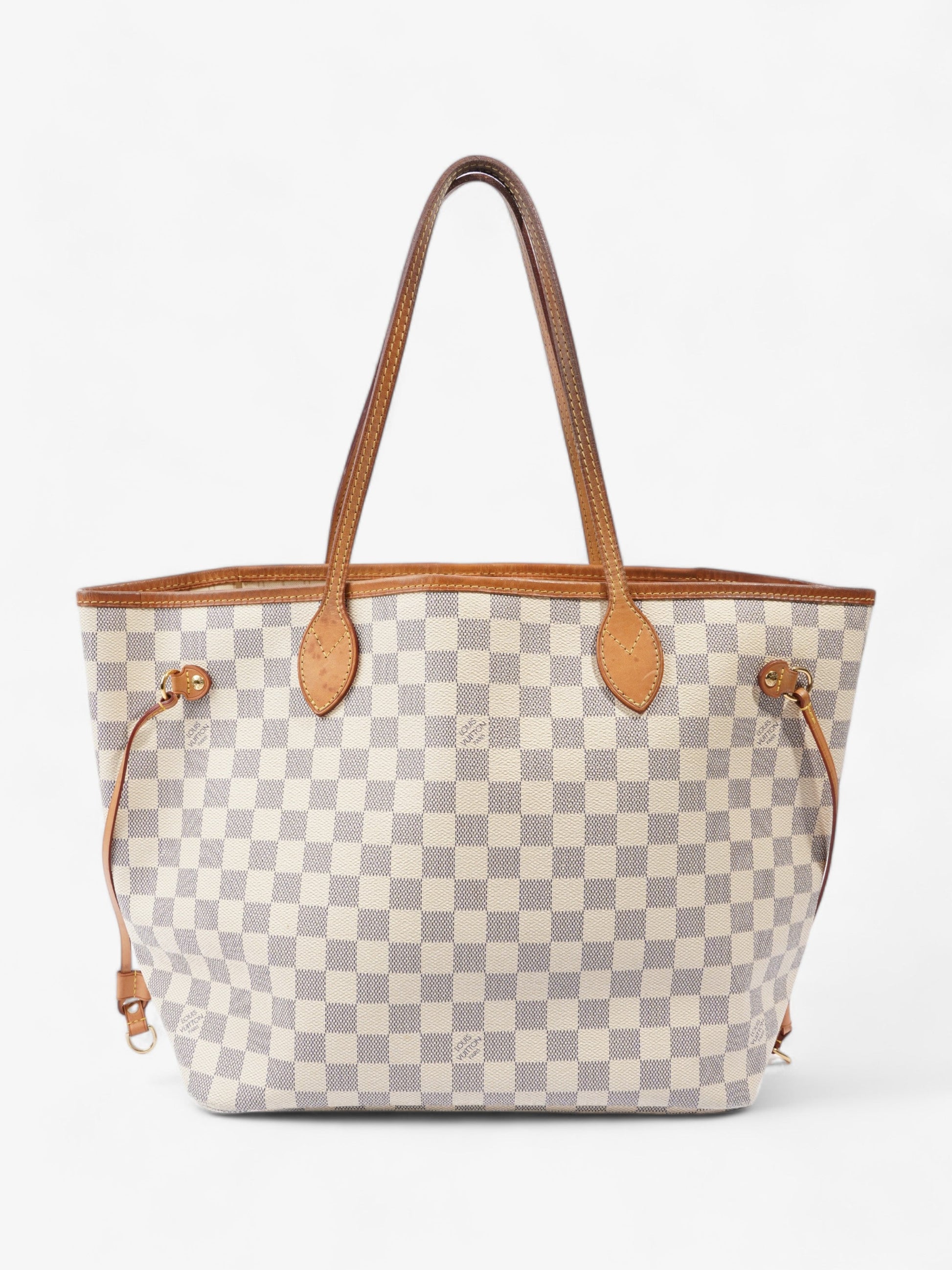 Louis Vuitton Neverfull Azur Coated MM Damier Canvas Coated Canvas Apparel Mm 7
