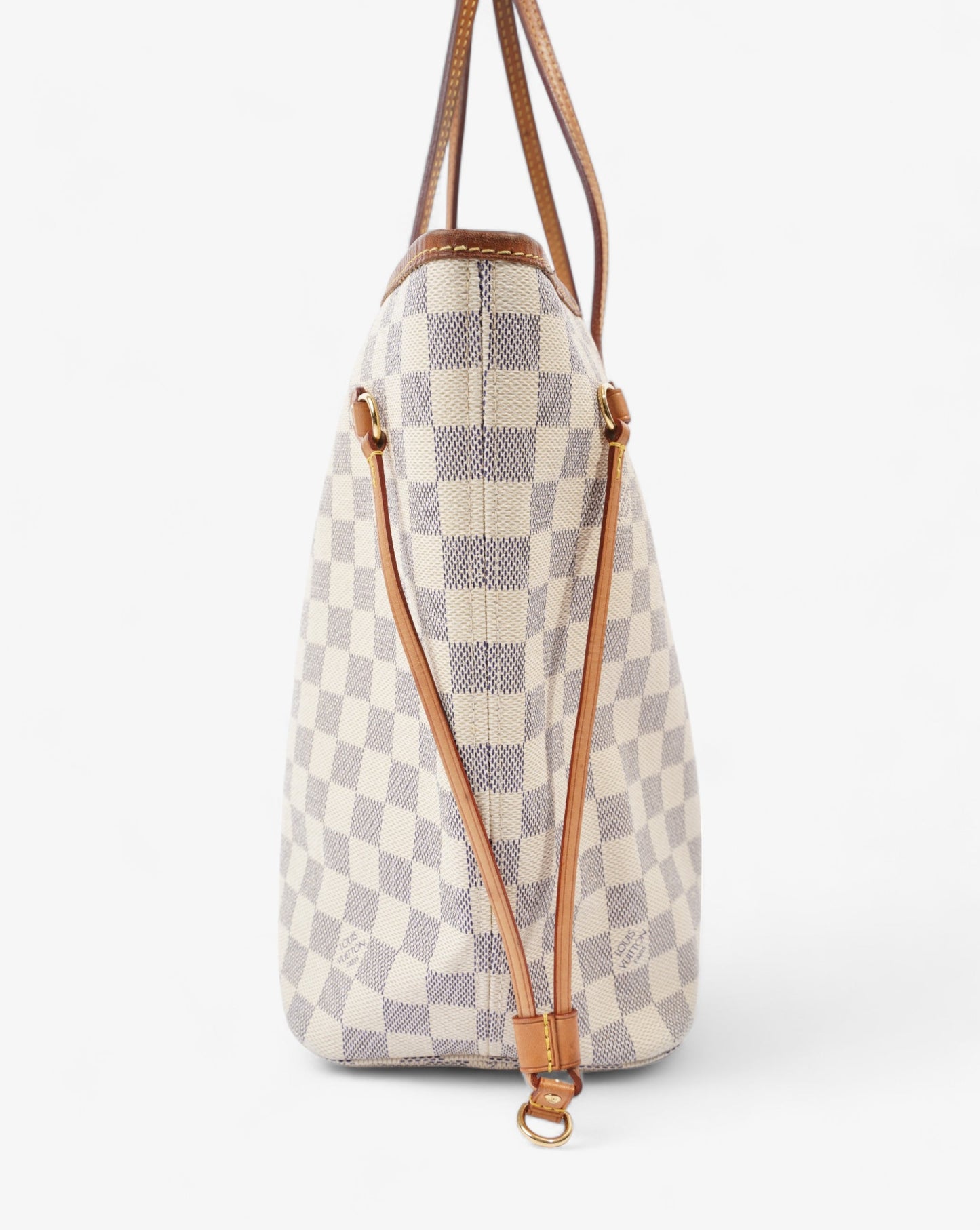 Louis Vuitton Neverfull Azur Coated MM Damier Canvas Coated Canvas Apparel Mm 7