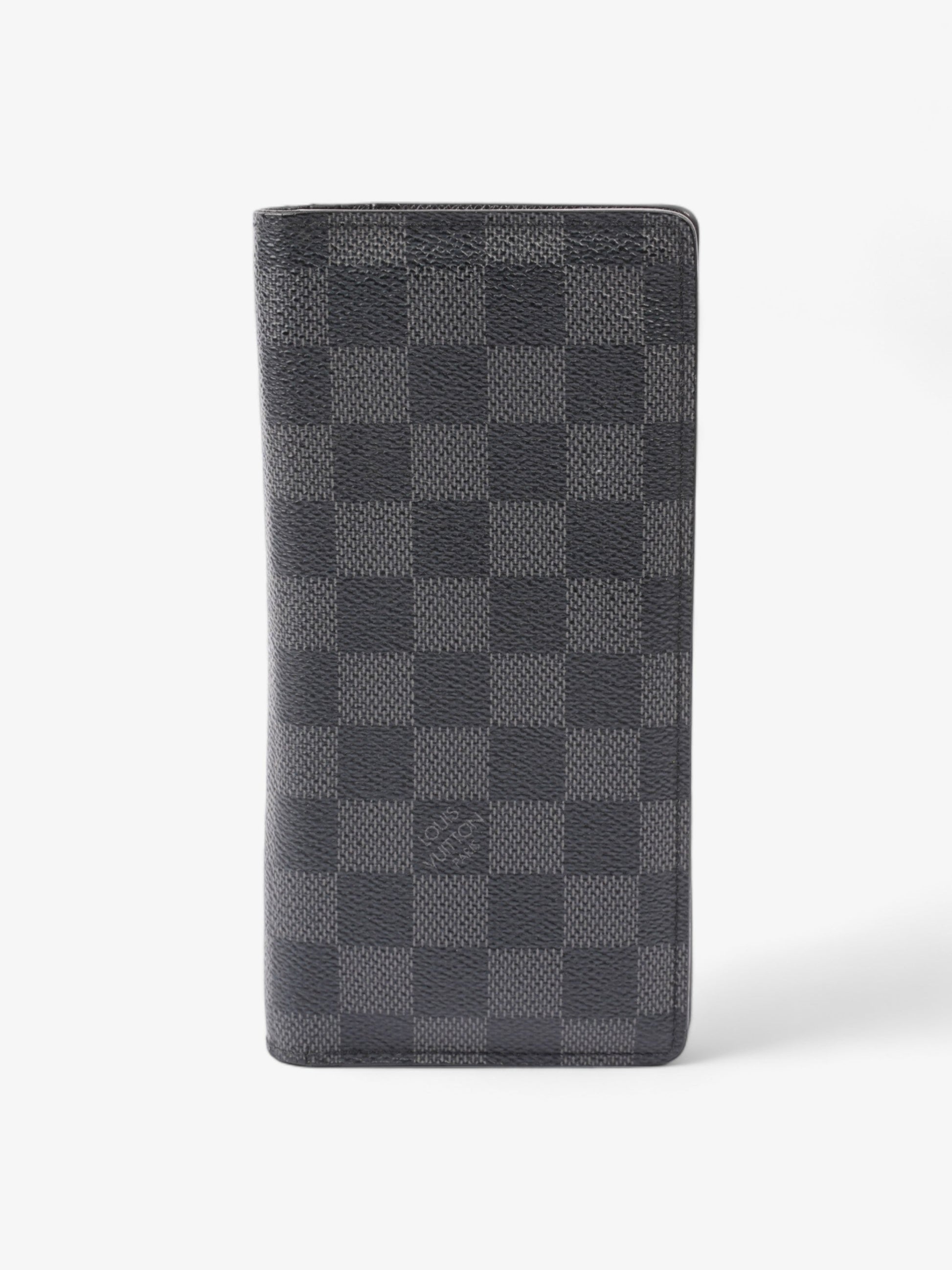 Louis Vuitton Brazza Graphite Damier Canvas Wallet Case Canvas 1