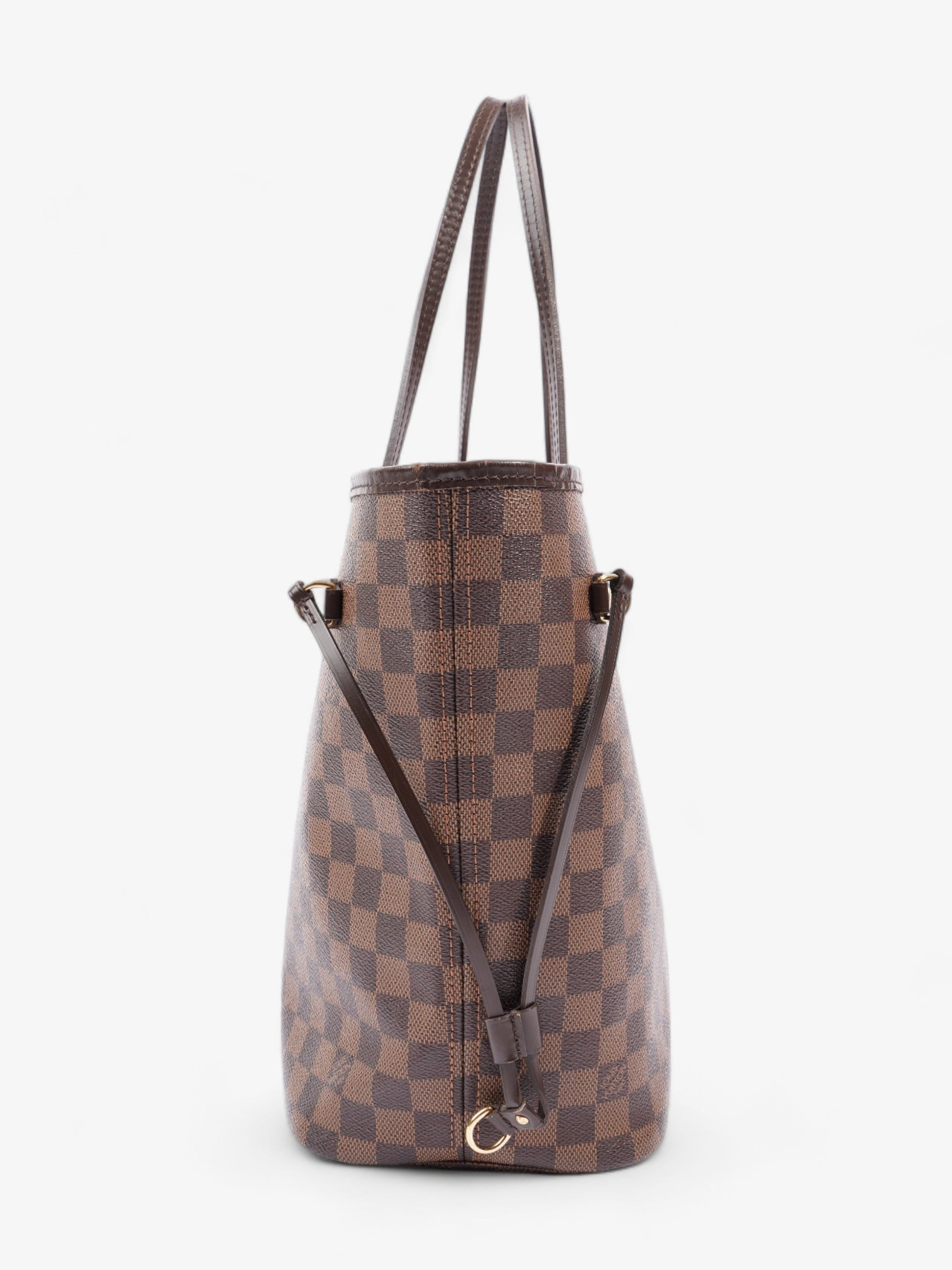 Louis Vuitton Neverfull Ebene Coated MM Damier Canvas Coated Canvas Apparel Canvas Mm