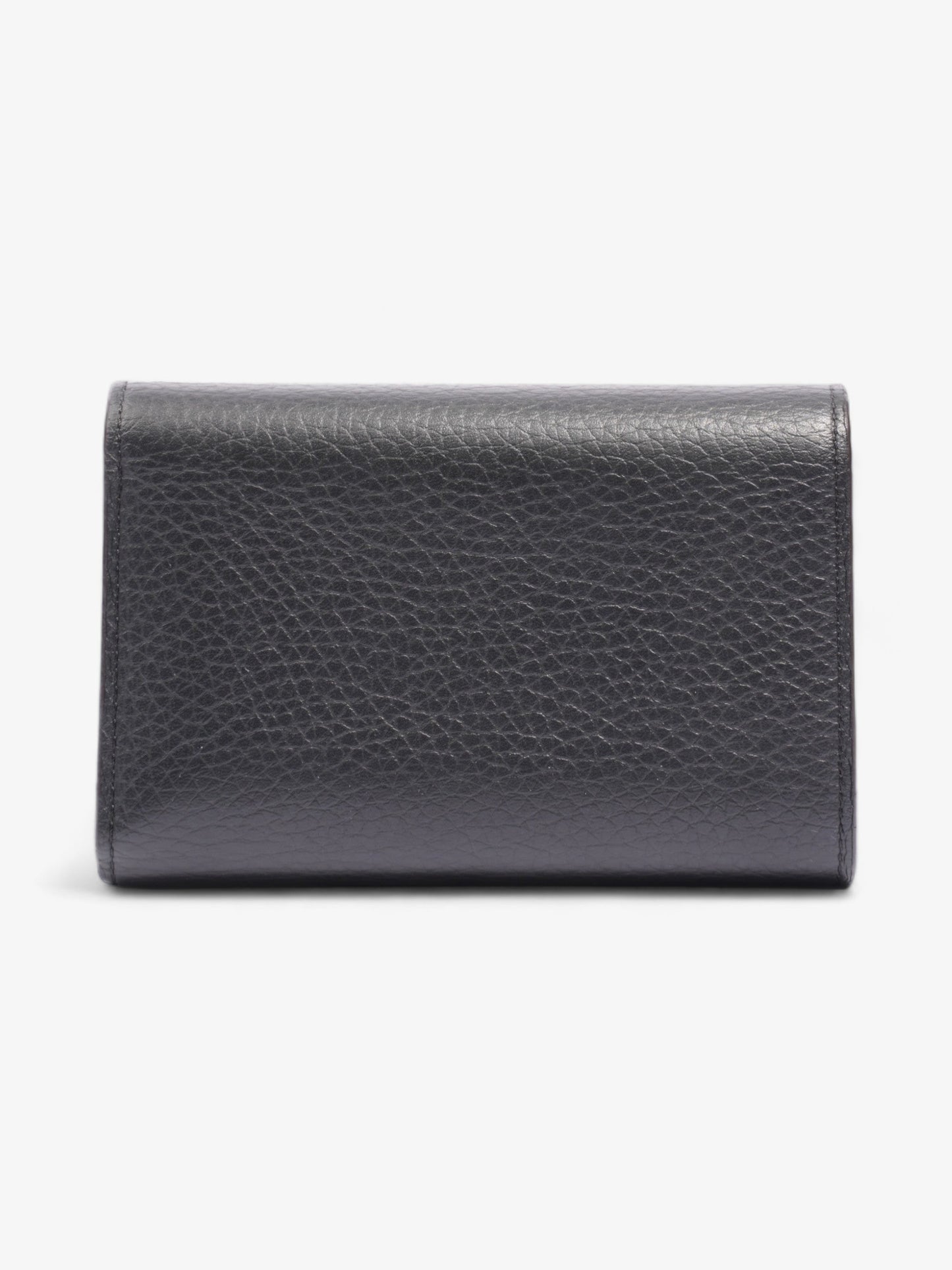 Louis Vuitton Capucine Leather Black Wallet Case