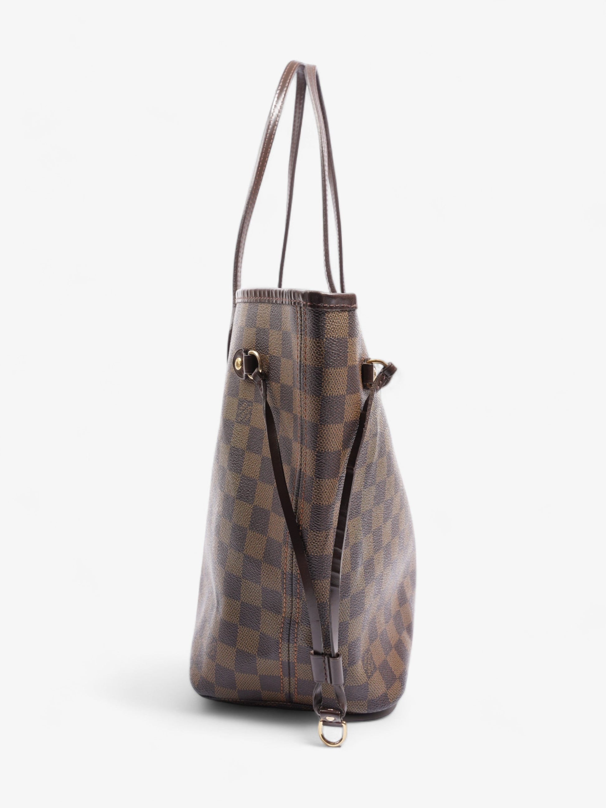 Louis Vuitton Neverfull Ebene Coated MM Damier Canvas Coated Canvas Apparel Mm 18