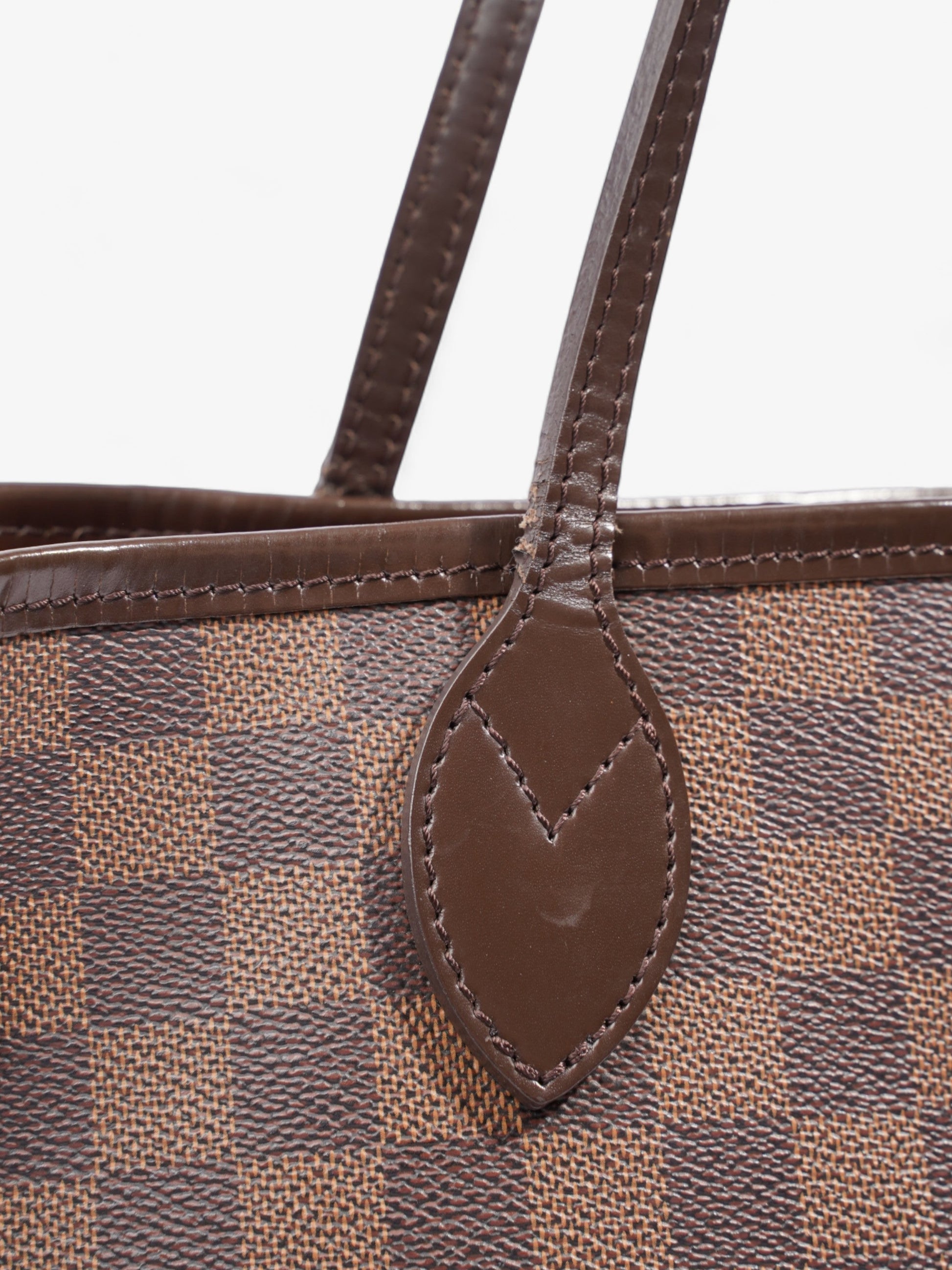 Louis Vuitton Neverfull MM Ebene Coated Damier Canvas Coated Canvas Apparel Canvas 1