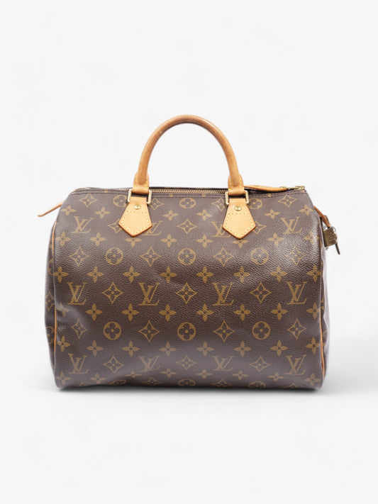 Louis Vuitton Speedy Coated 30 Monogram Canvas Coated Canvas Apparel Canvas 50