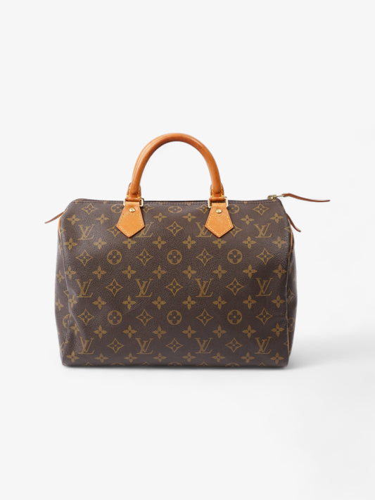 Louis Vuitton Speedy Coated 30 Monogram Canvas Coated Canvas Apparel Canvas 33