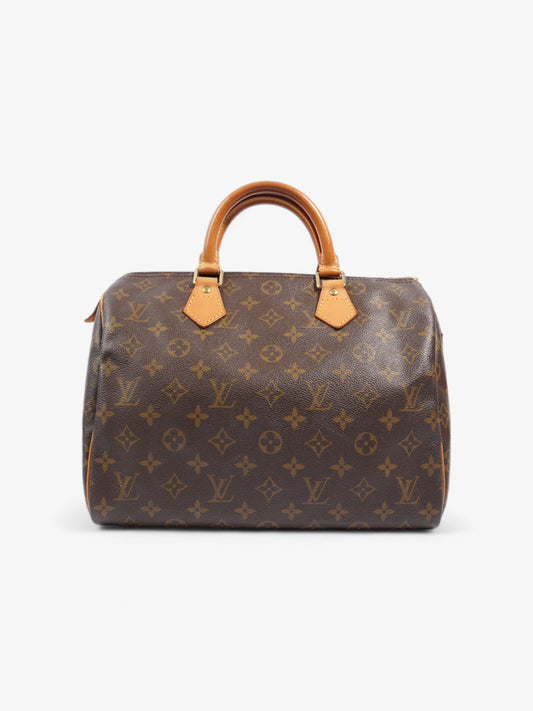 Louis Vuitton Speedy Coated 30 Monogram Canvas Coated Canvas Apparel Canvas 37