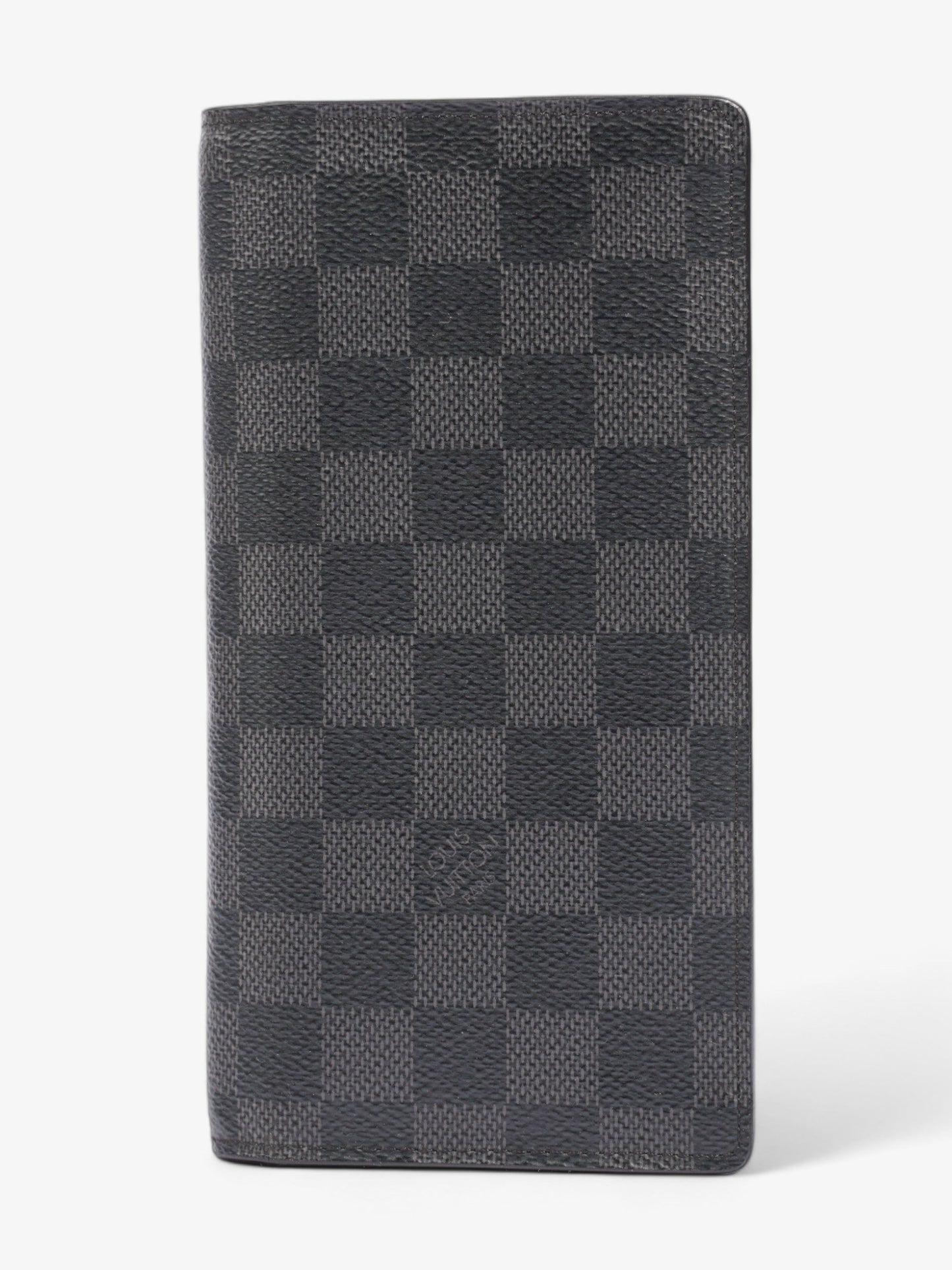 Louis Vuitton Pocket Agenda Cover Graphite Damier Canvas Handbag