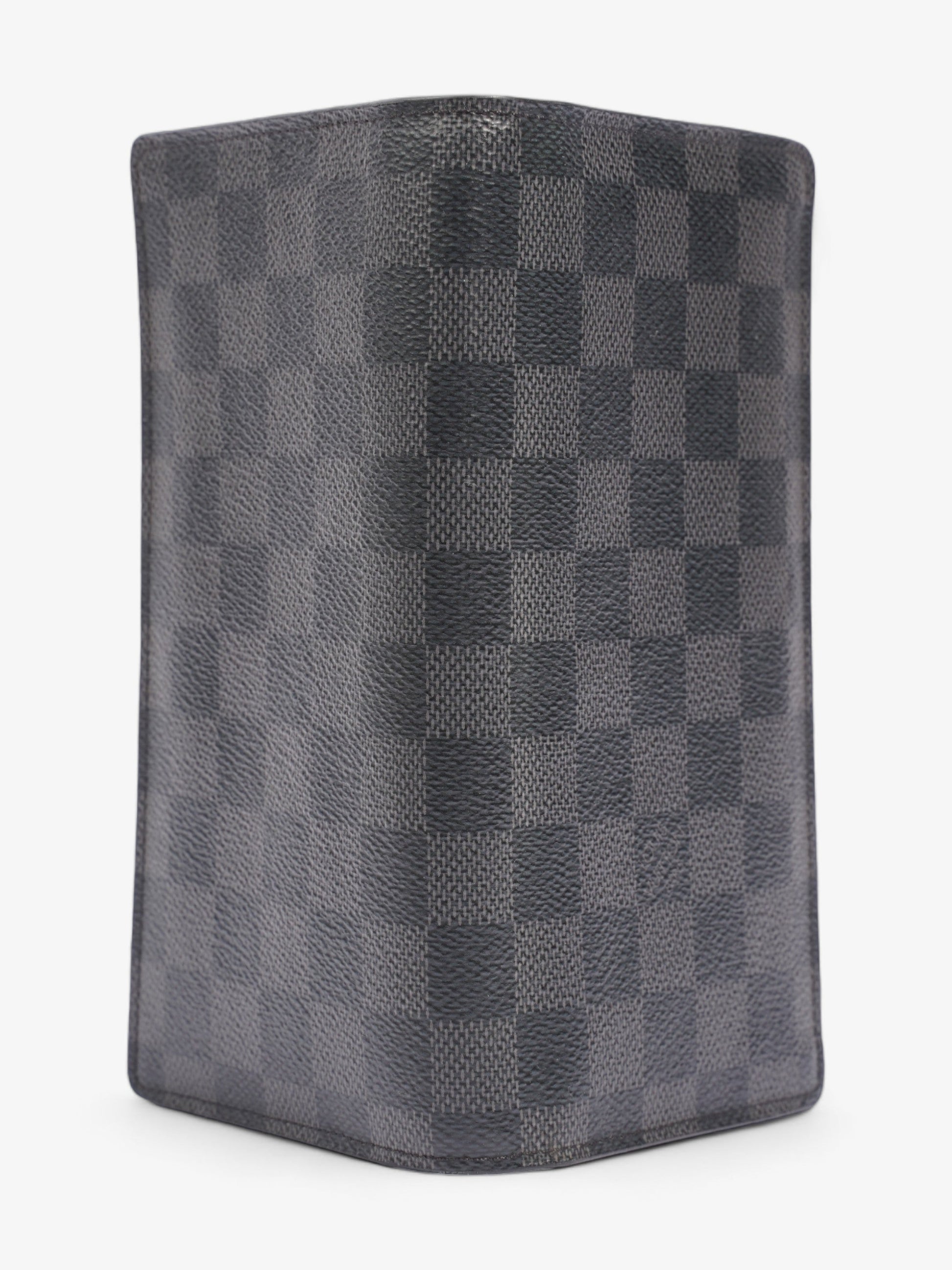 Louis Vuitton Pocket Agenda Cover Graphite Damier Canvas Handbag