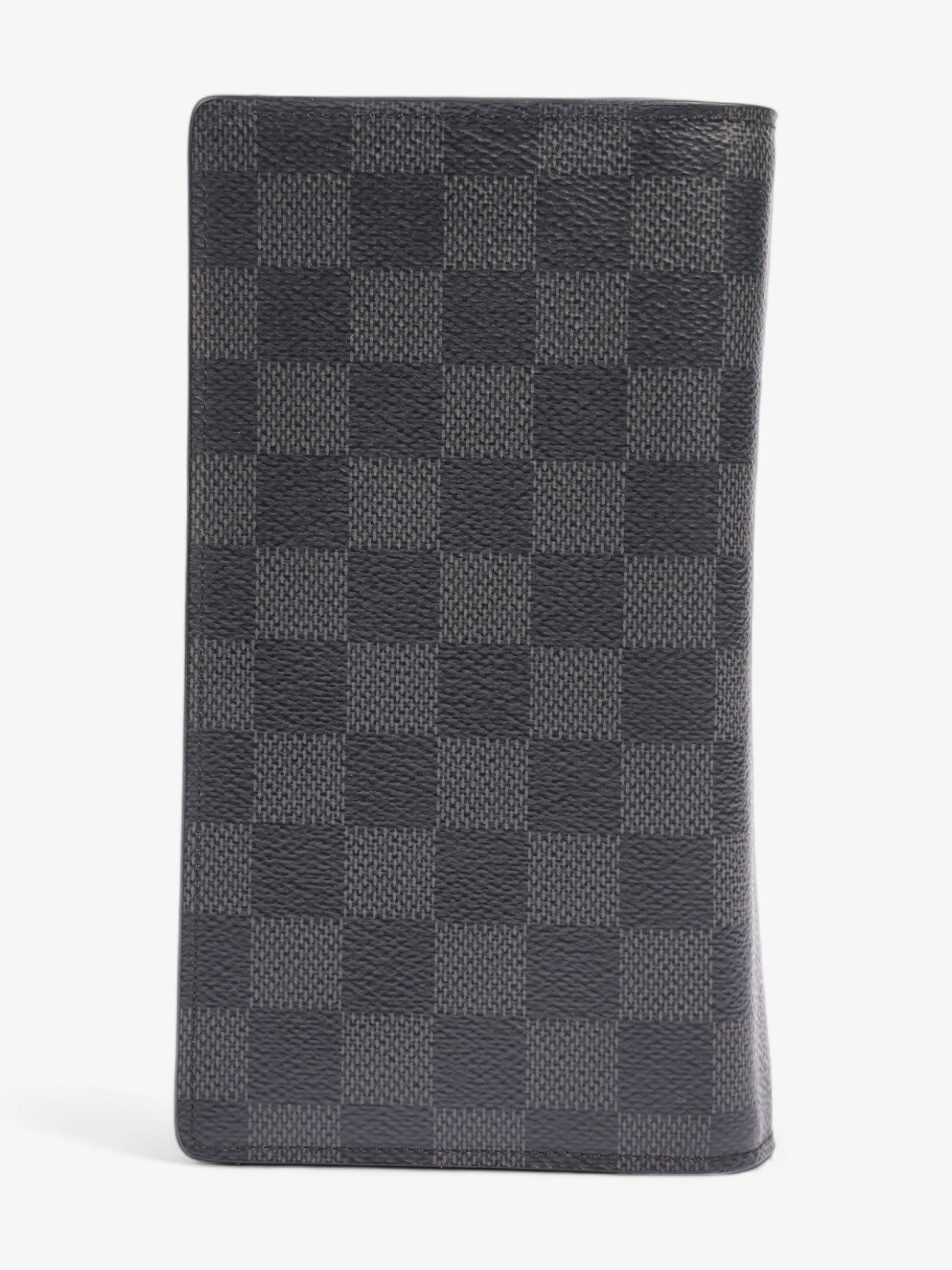 Louis Vuitton Pocket Agenda Cover Graphite Damier Canvas Handbag