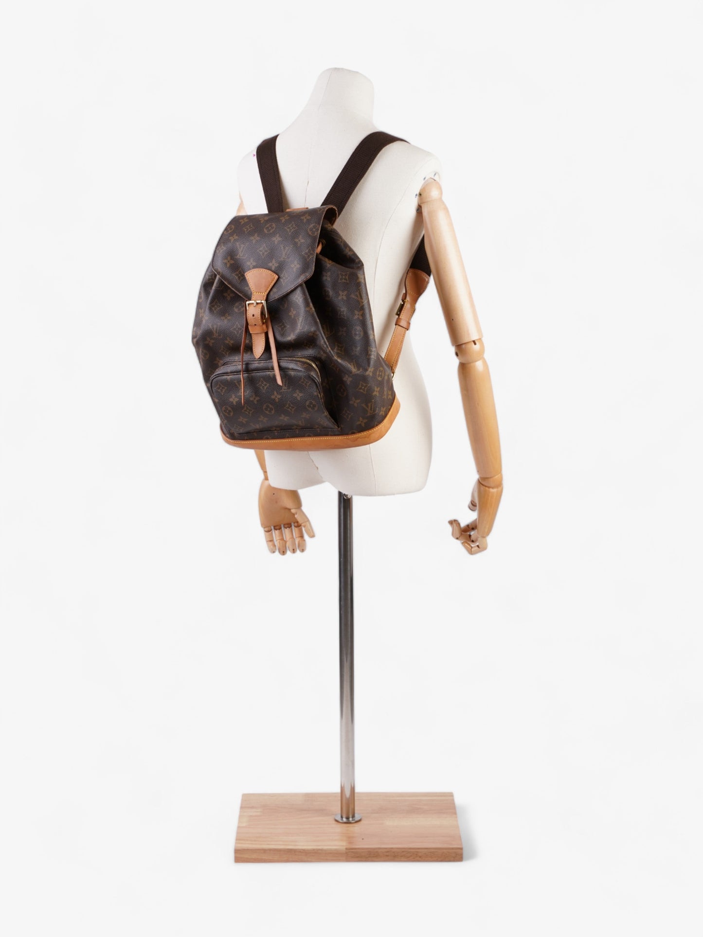 Louis Vuitton Montsouris Coated GM Monogram Canvas Coated Canvas Apparel 7