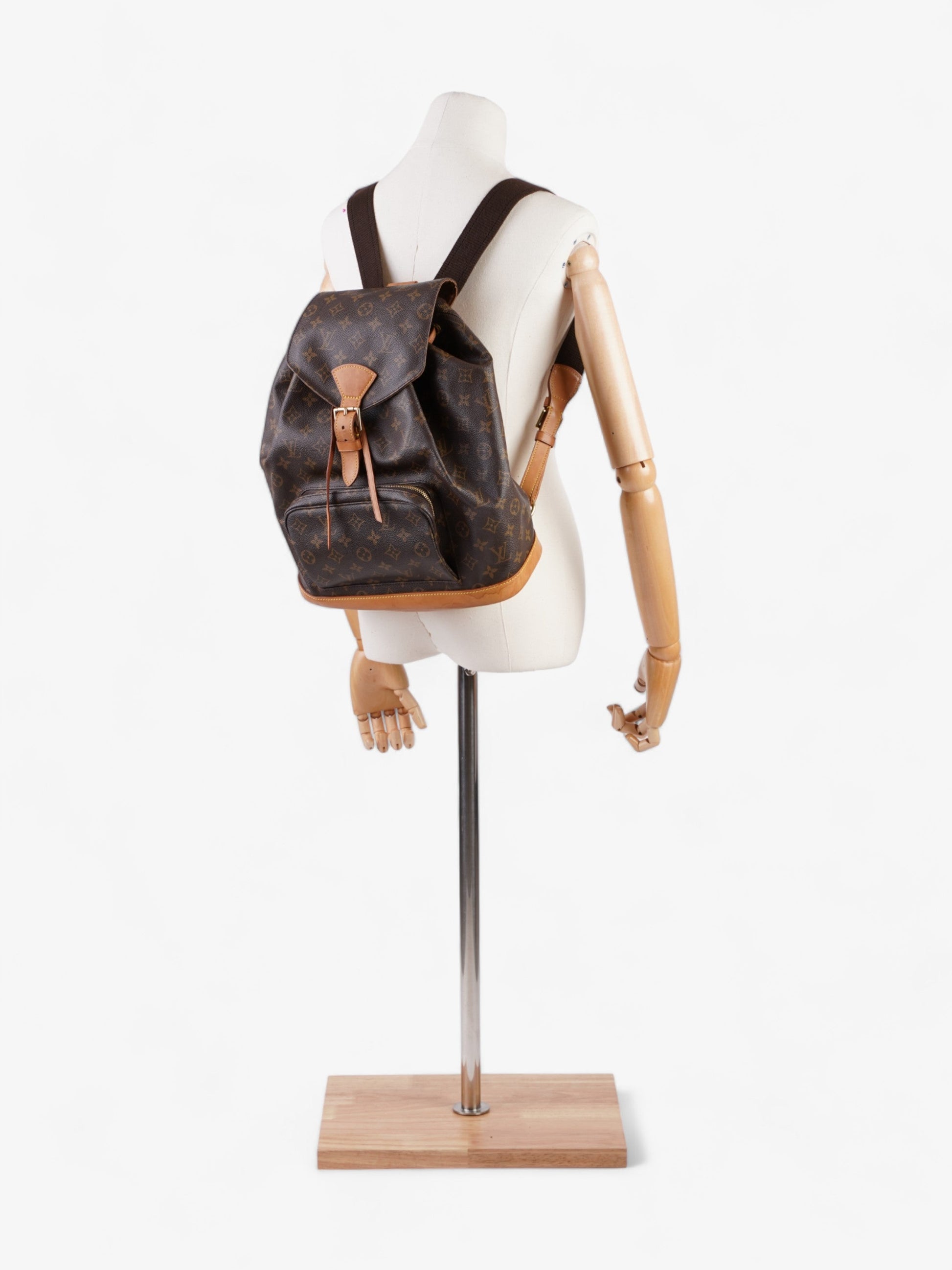 Louis Vuitton Montsouris Coated GM Monogram Canvas Coated Canvas Apparel 7