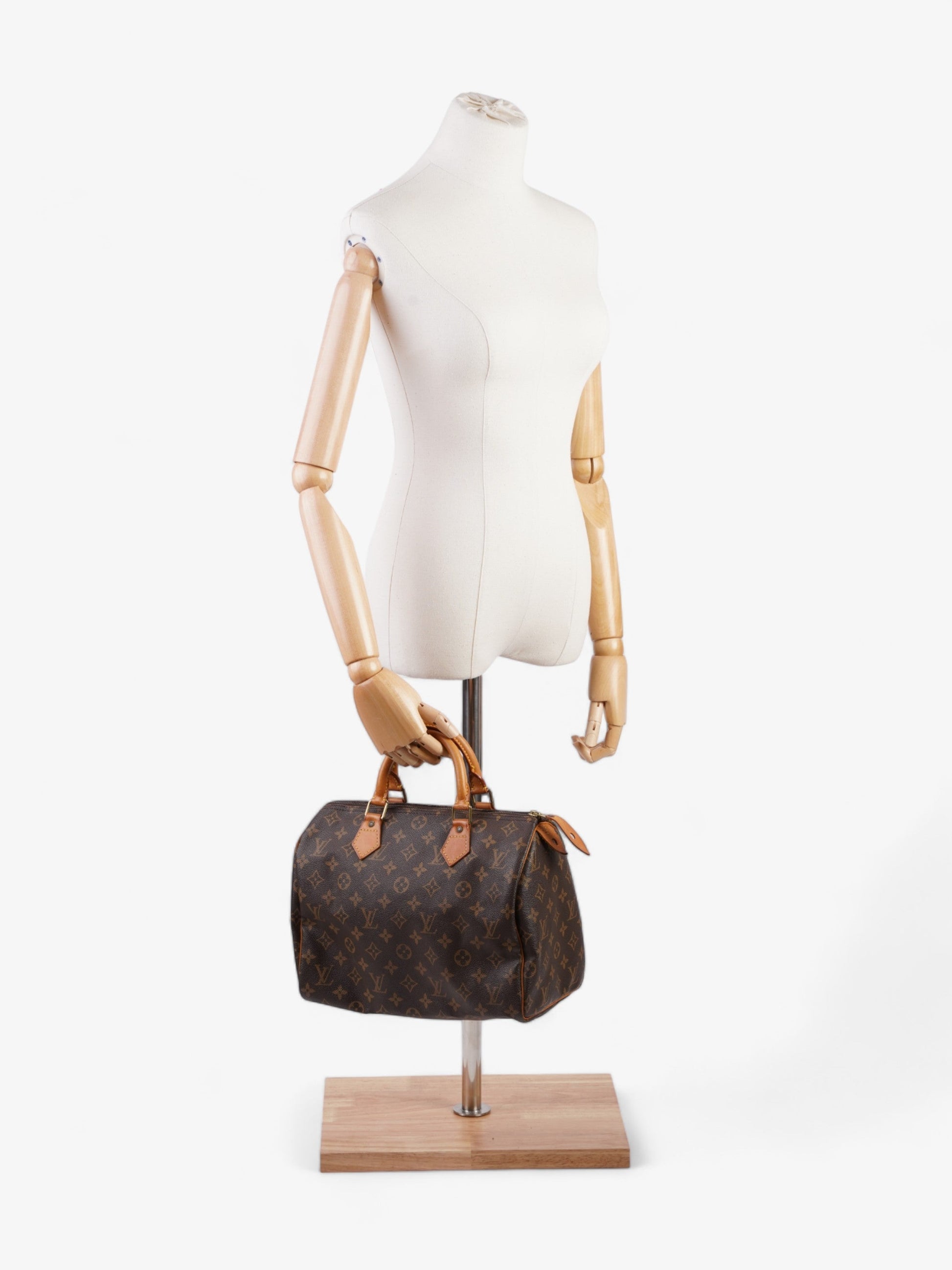 Louis Vuitton Speedy Coated 30 Monogram Canvas Coated Canvas Apparel Canvas 60