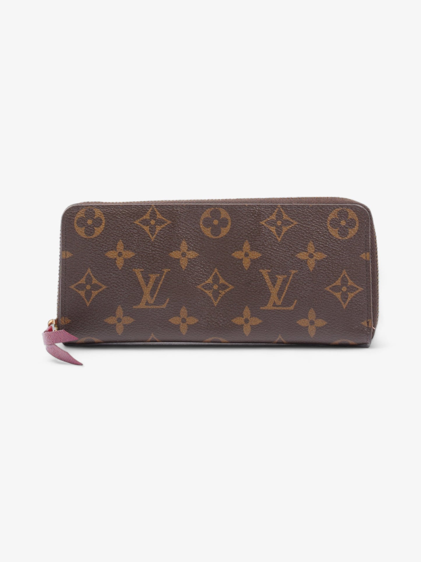 Louis Vuitton Clemence Coated Monogram Canvas Coated Canvas Wallet Case Canvas 1